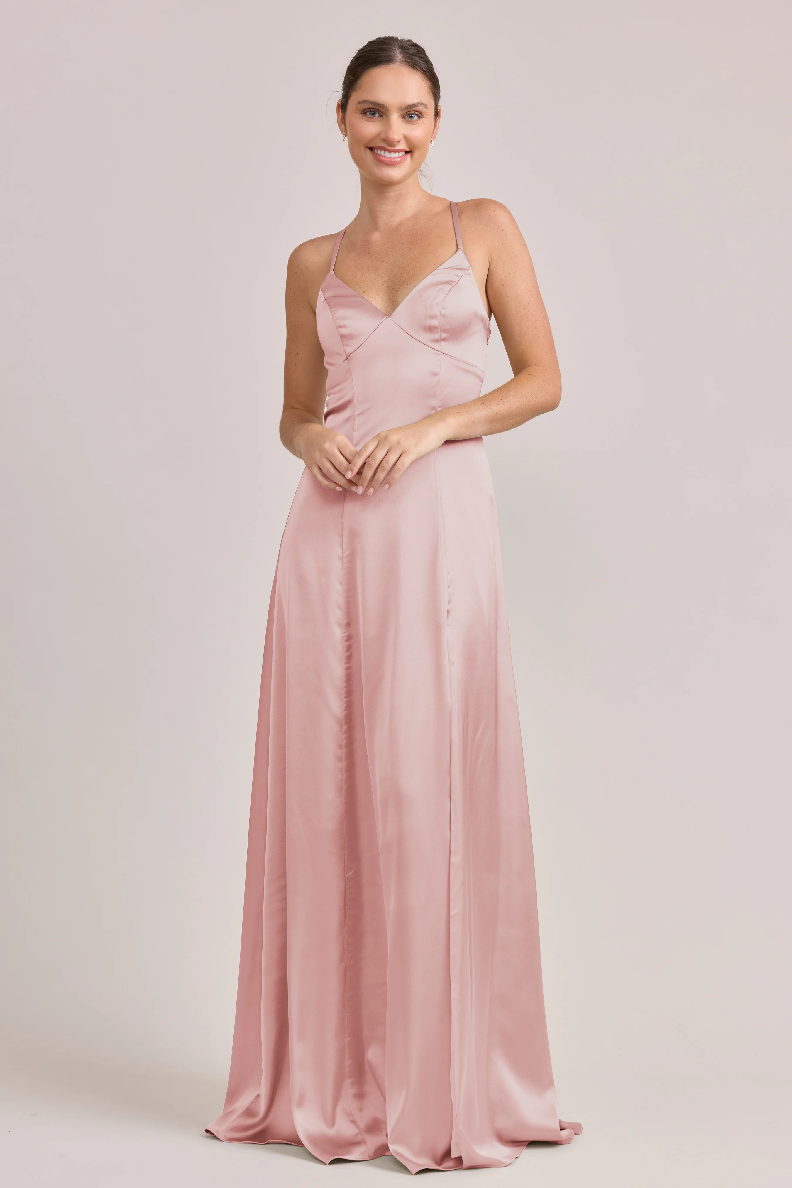 Karsyn Satin Dress | Made To Order - Image 19