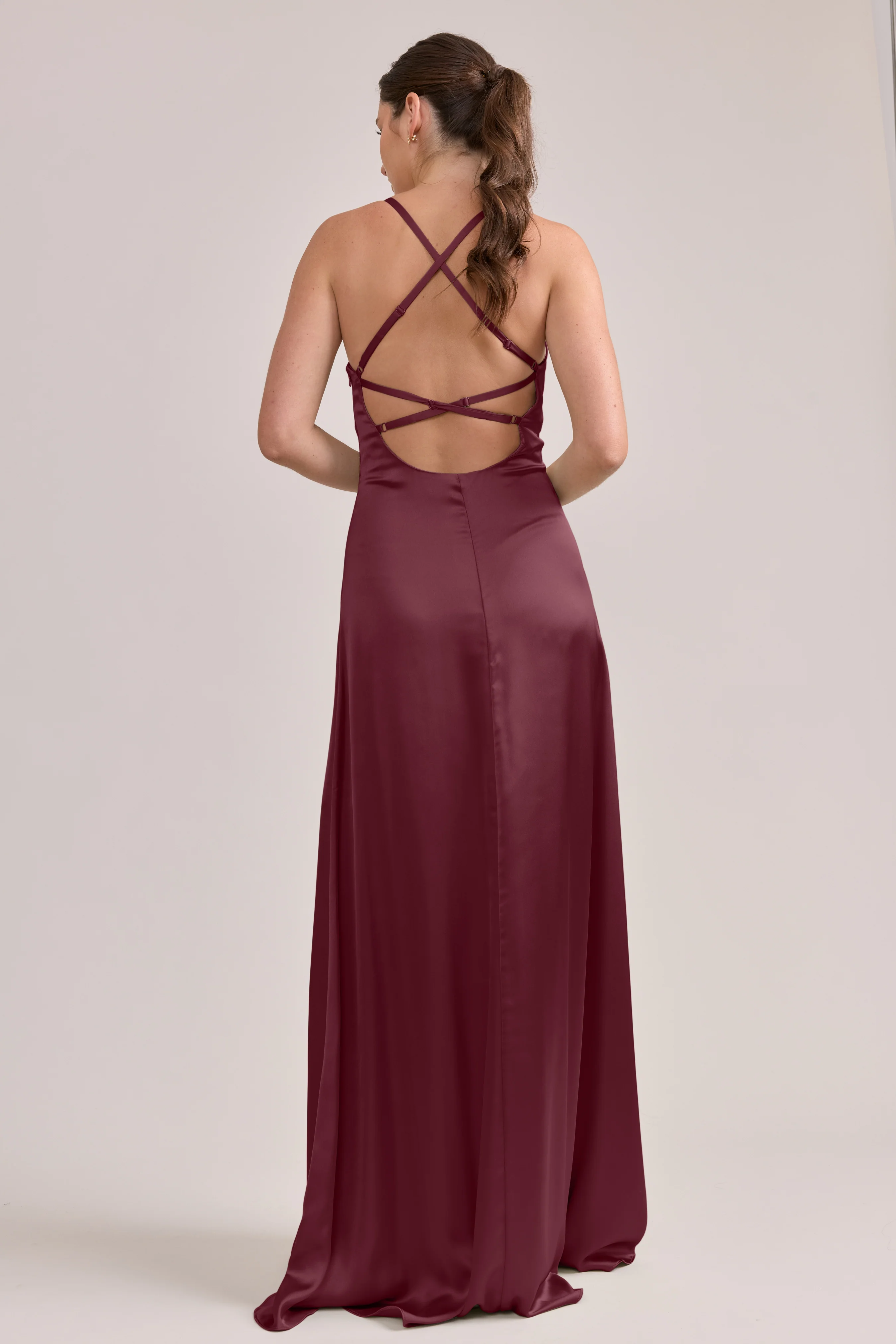 Karsyn Satin Dress | Made To Order - Image 23