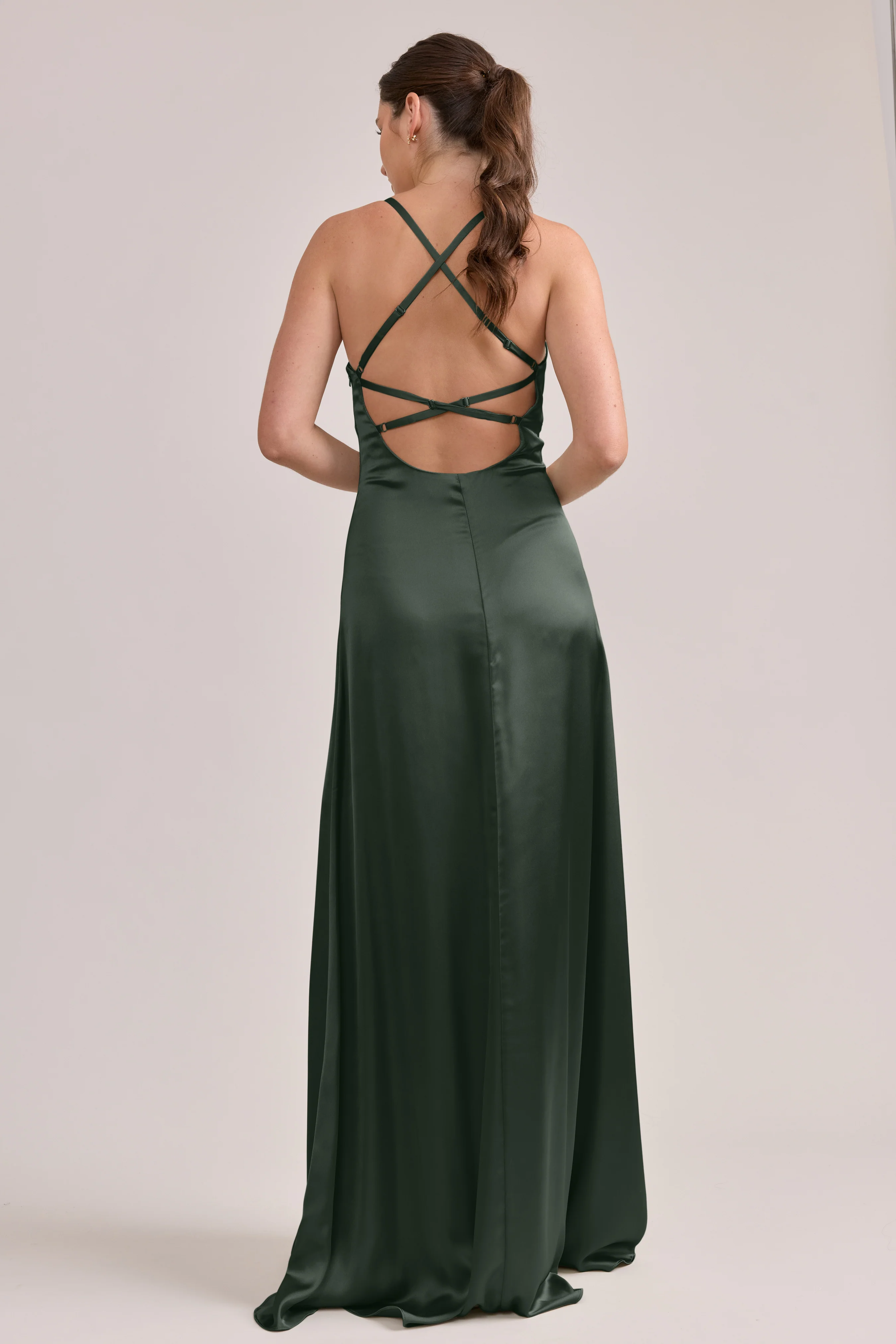 Karsyn Satin Dress | Made To Order - Image 35