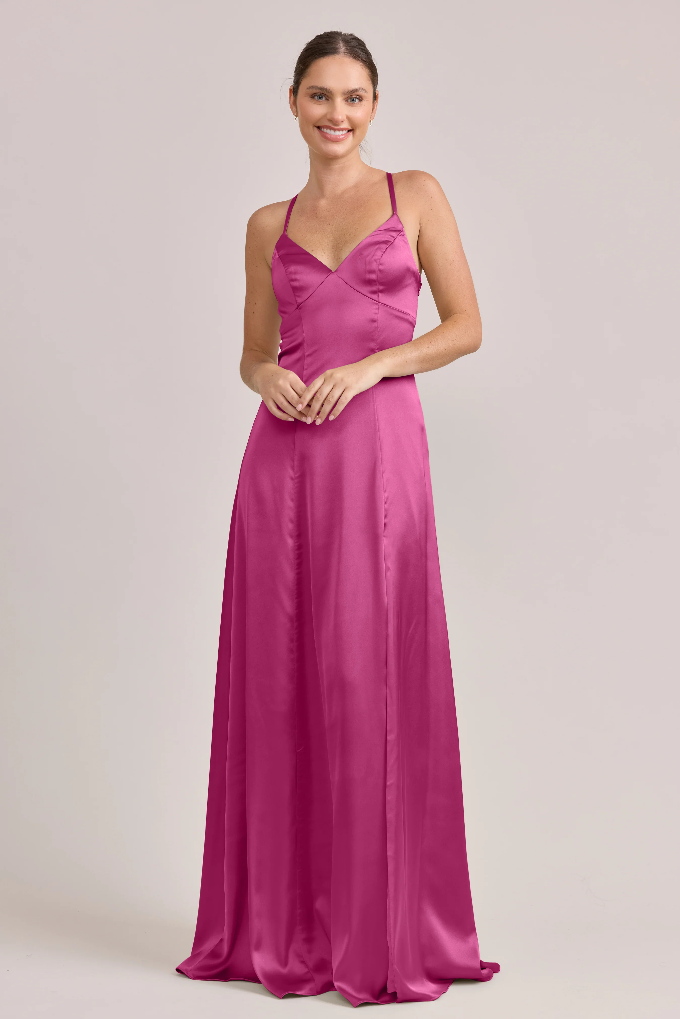 Karsyn Satin Dress | Made To Order - Image 56