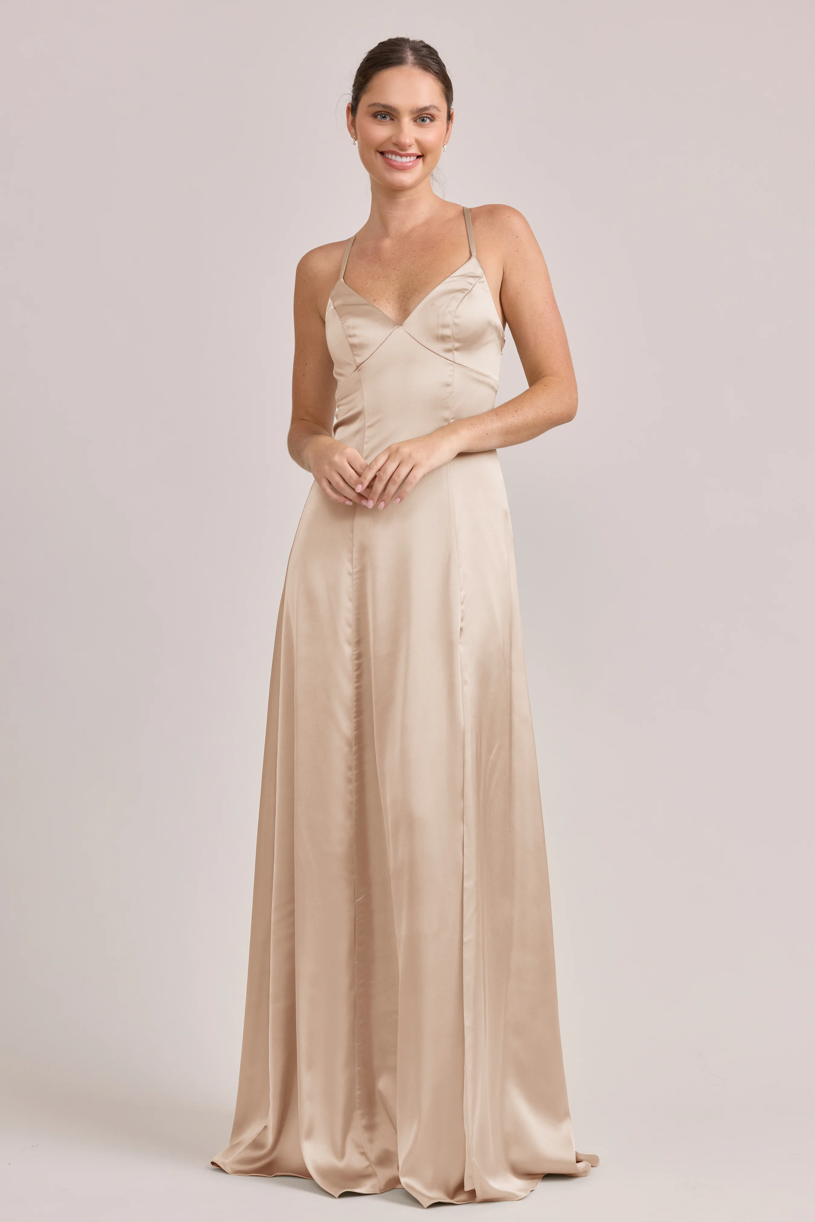 Karsyn Satin Dress | Made To Order - Image 62