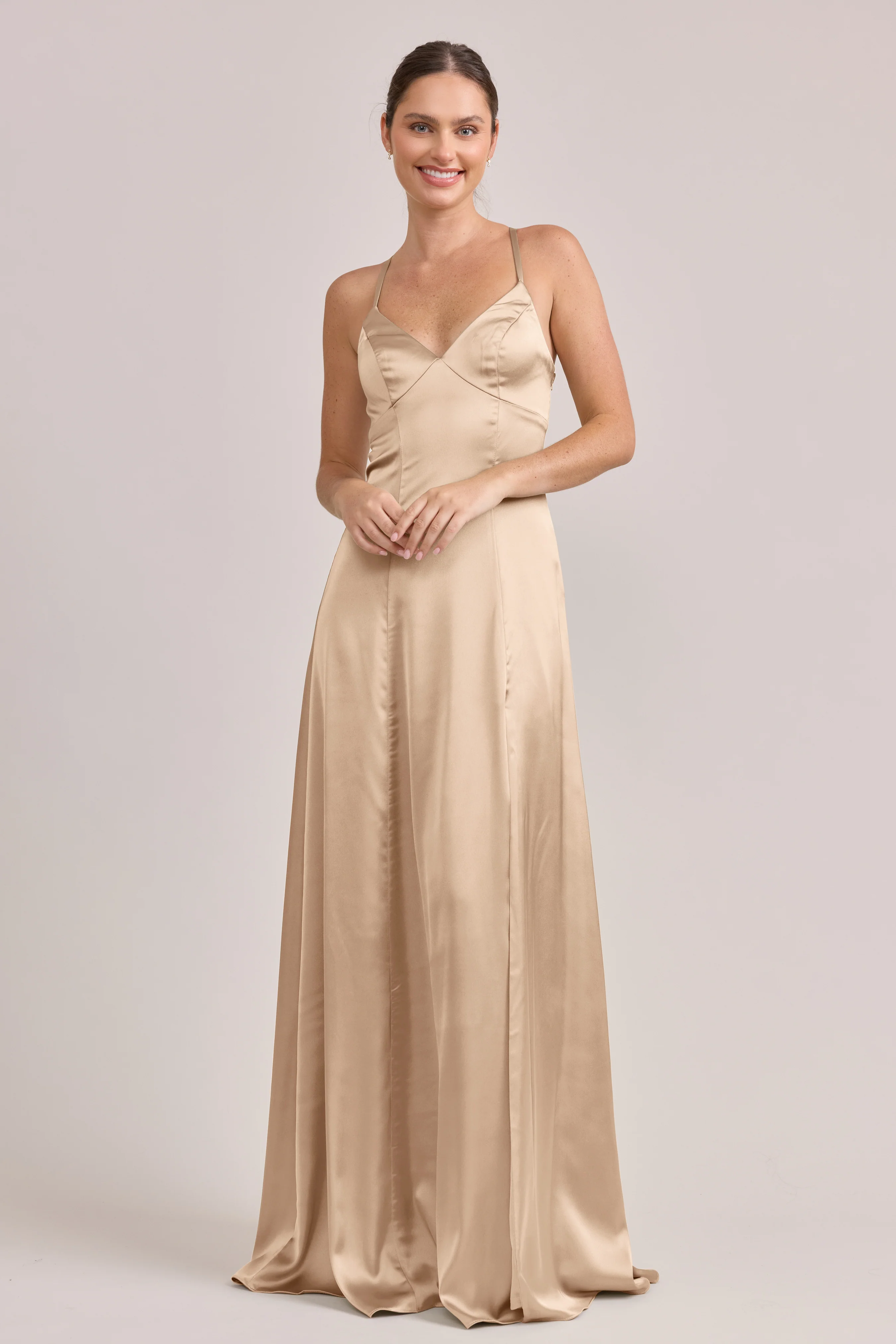 Karsyn Satin Dress | Made To Order - Image 65