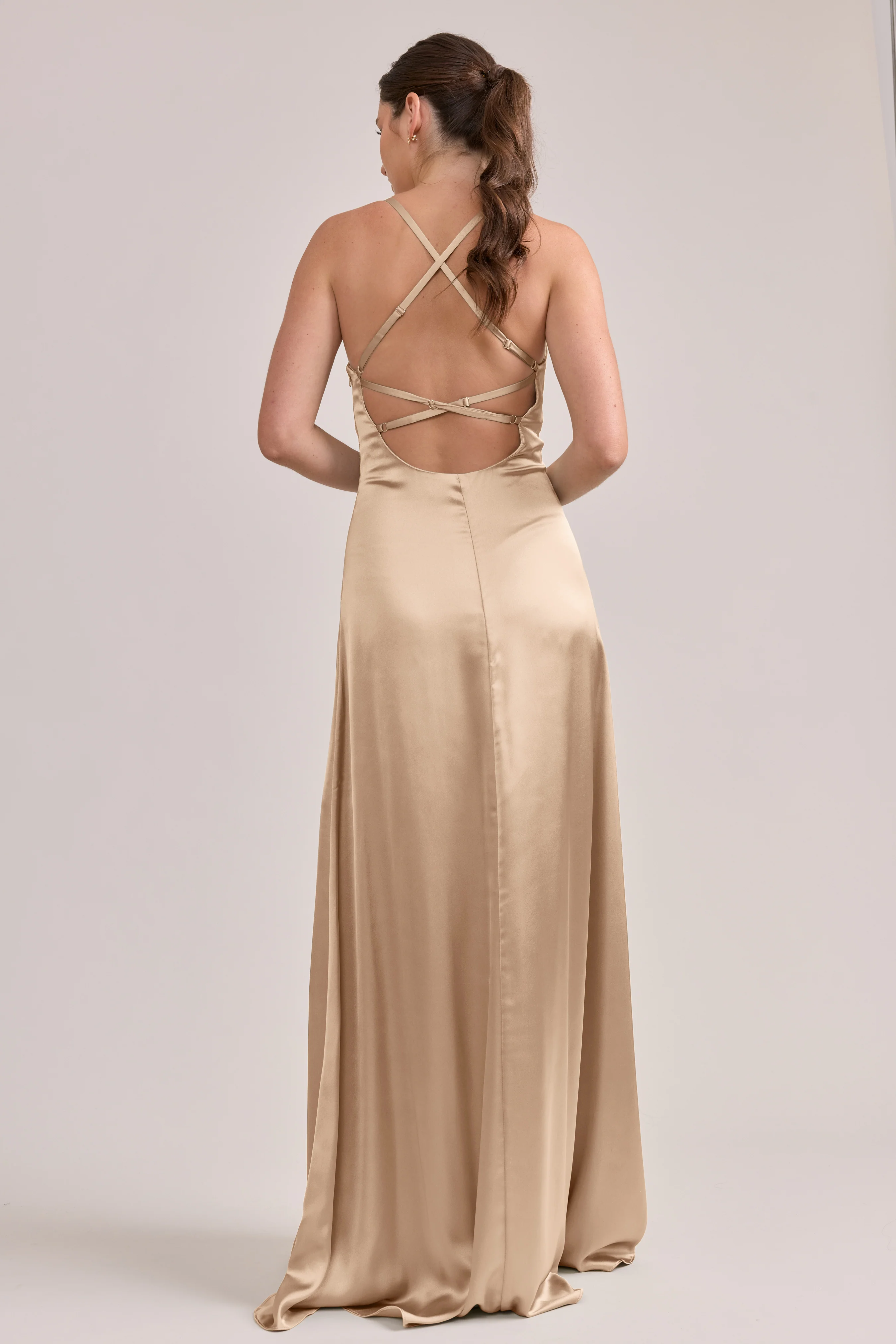 Karsyn Satin Dress | Made To Order - Image 66