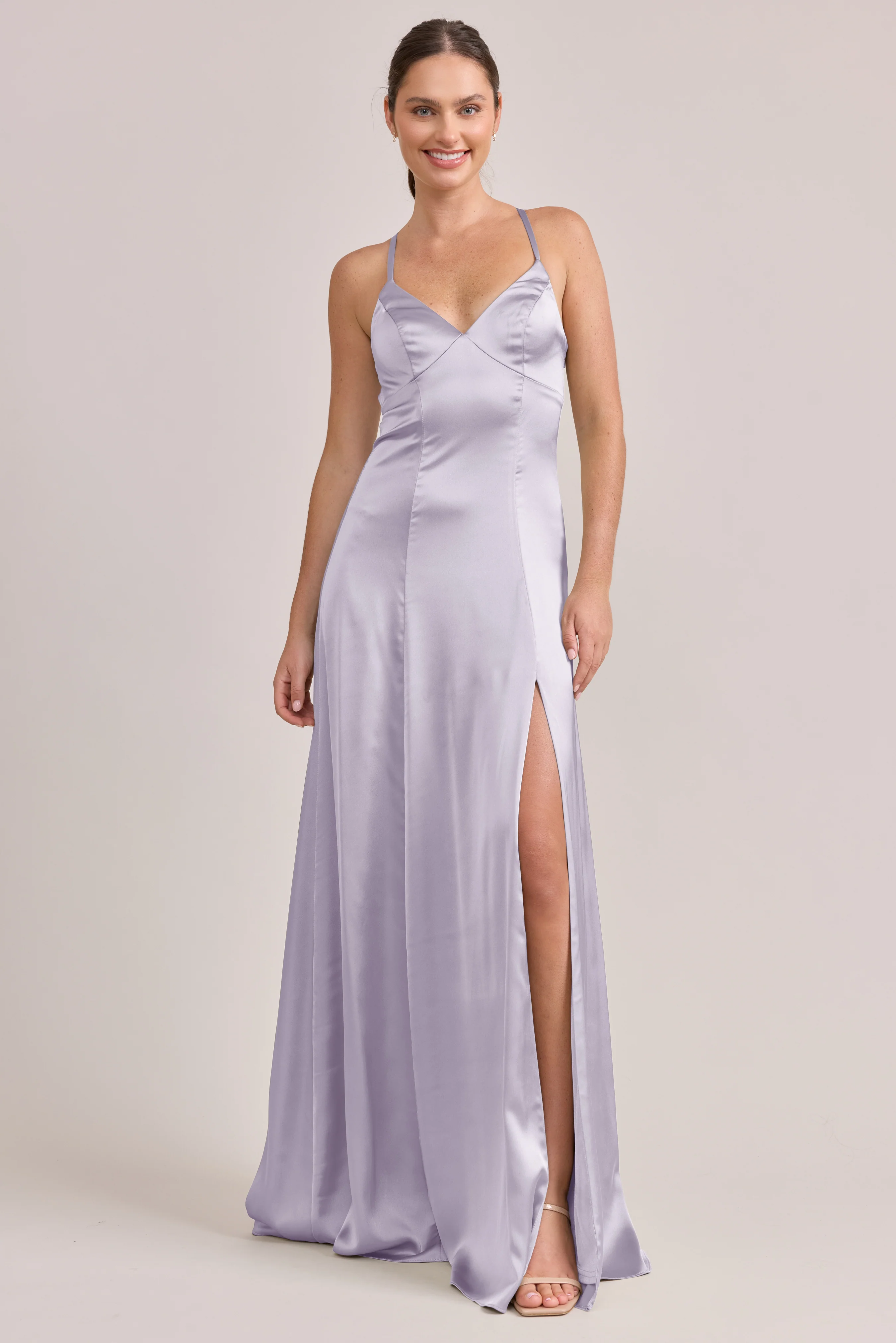 Karsyn Satin Dress | Made To Order - Image 76