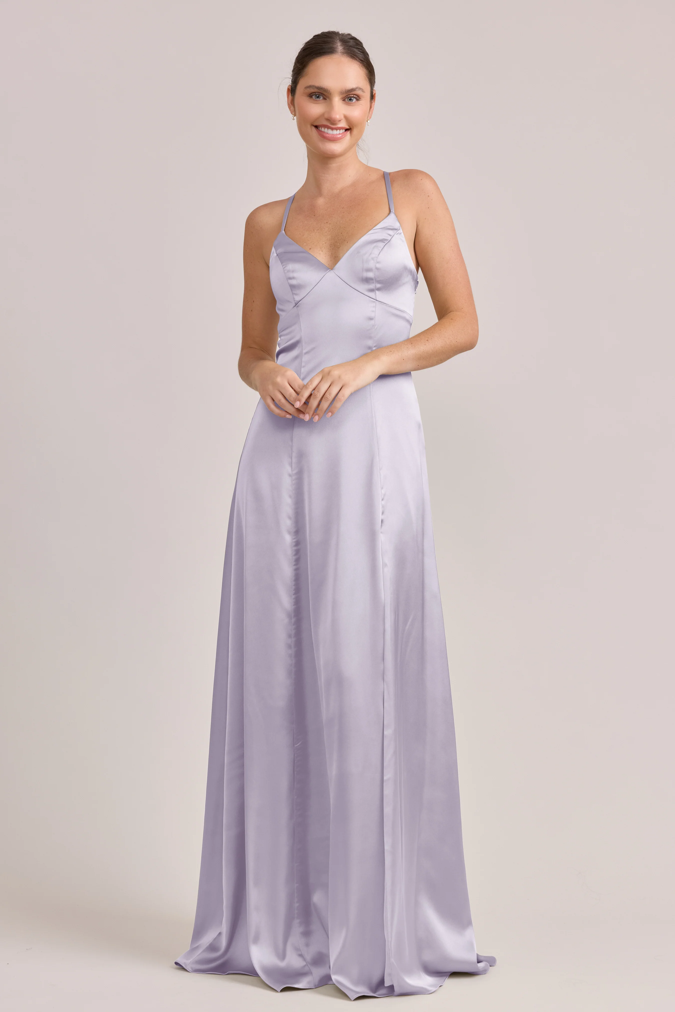 Karsyn Satin Dress | Made To Order - Image 77