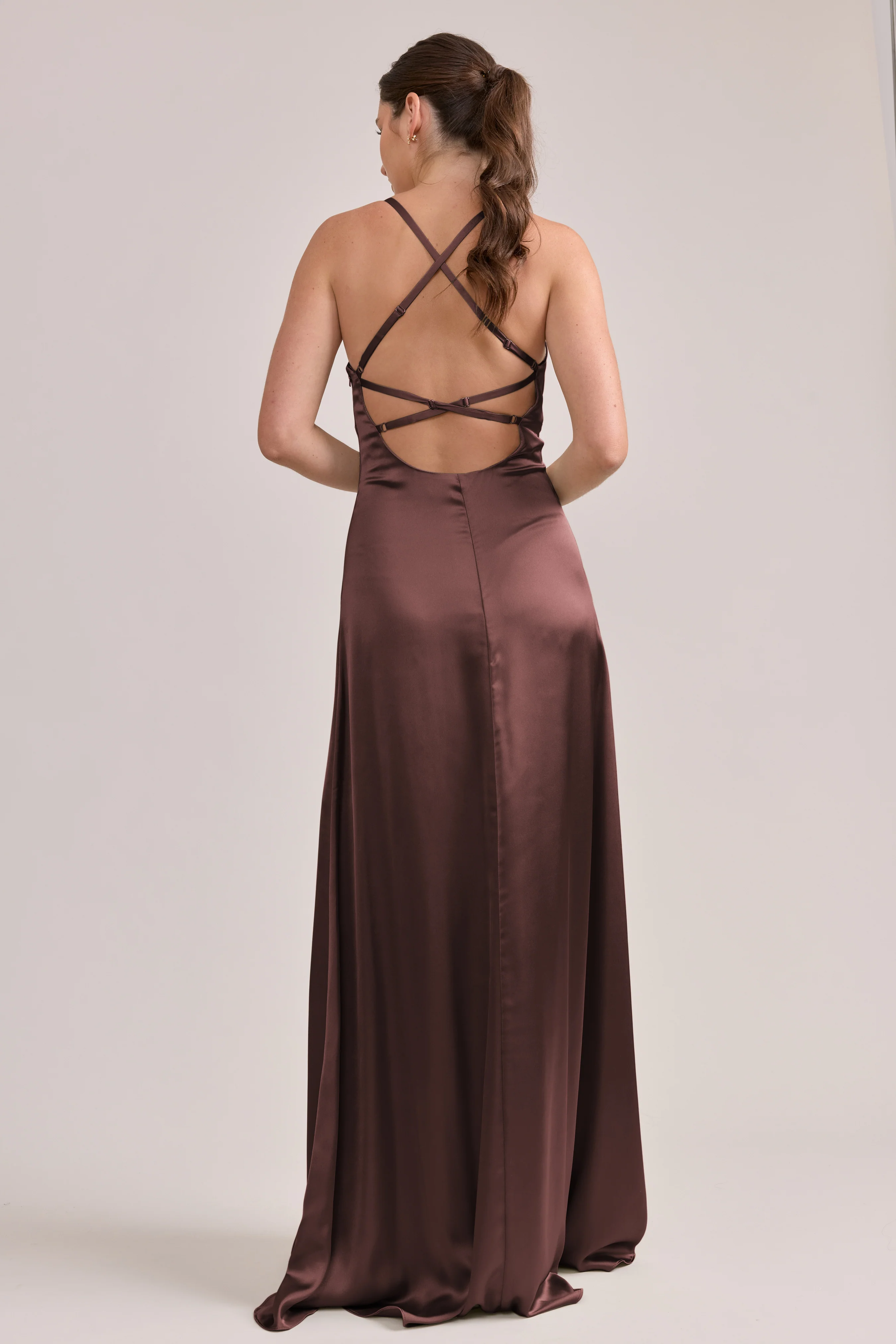 Karsyn Satin Dress | Made To Order - Image 84