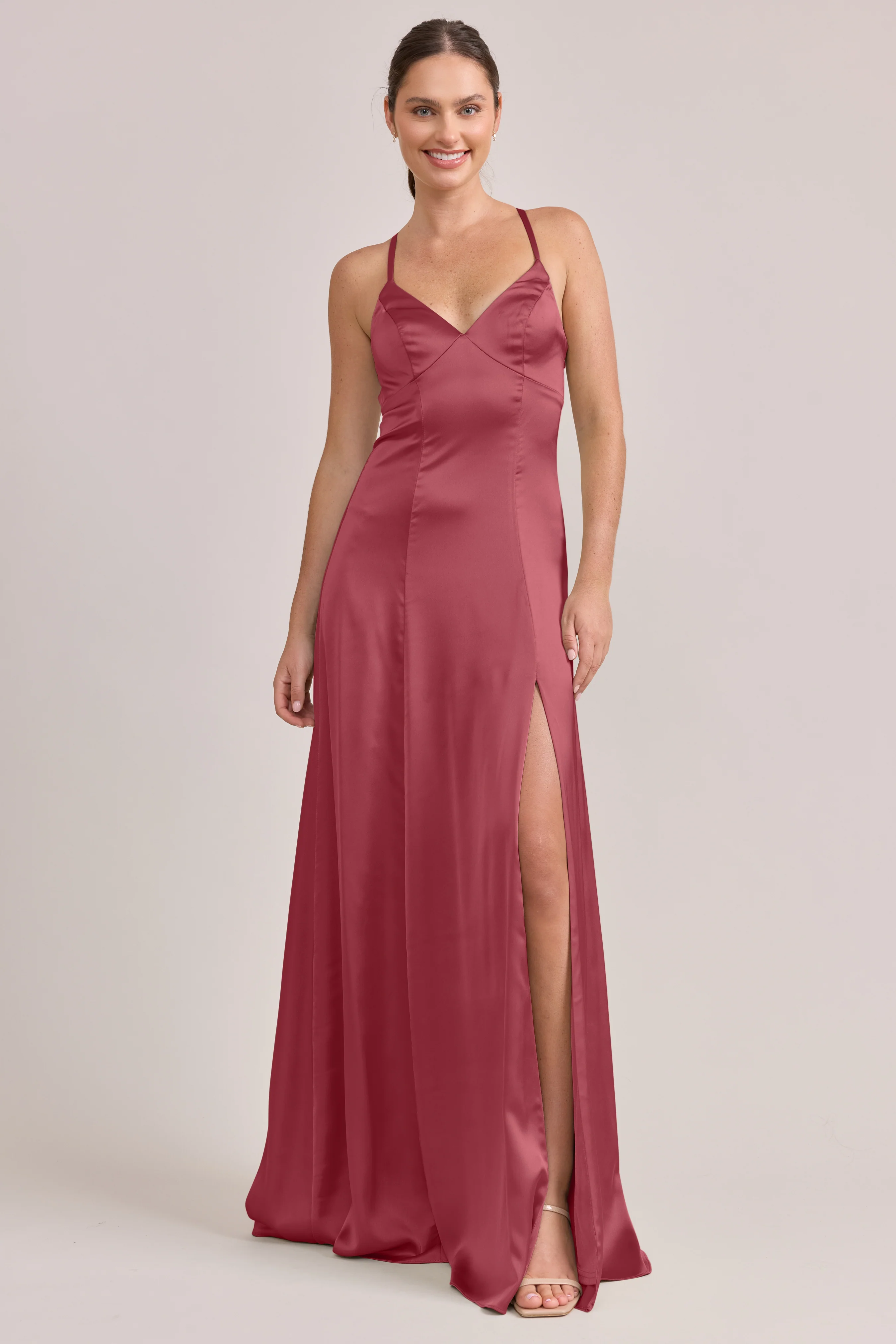 Karsyn Satin Dress | Made To Order - Image 9