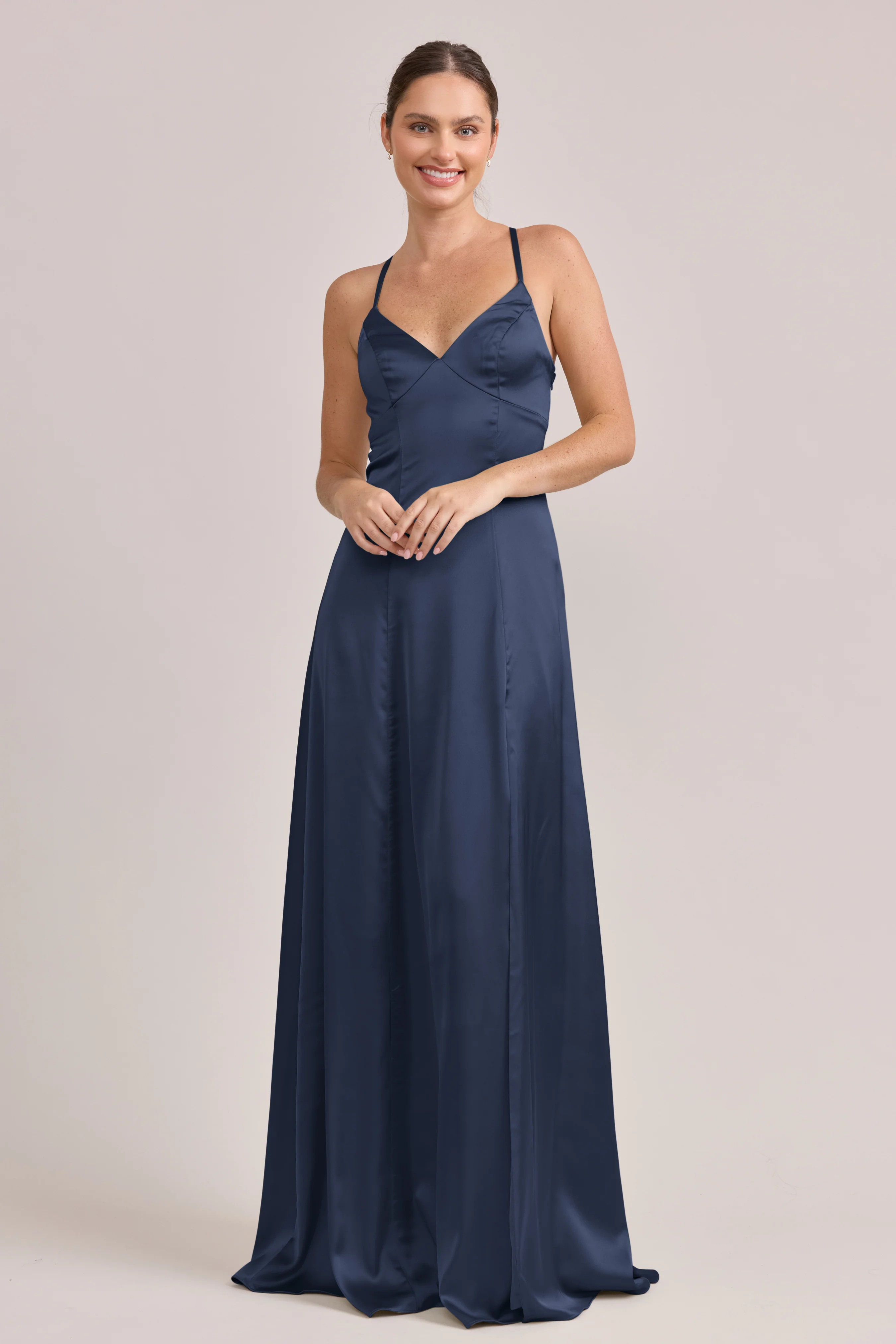 Karsyn Satin Dress | Made To Order - Image 97