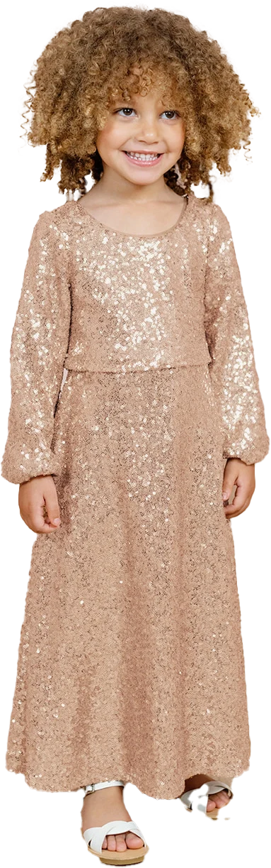 Kids Addison Sequin Dress | Made To Order - Image 26