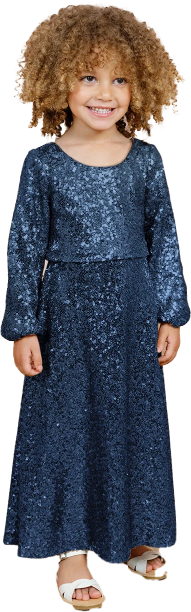 Kids Addison Sequin Dress | Made To Order - Image 28