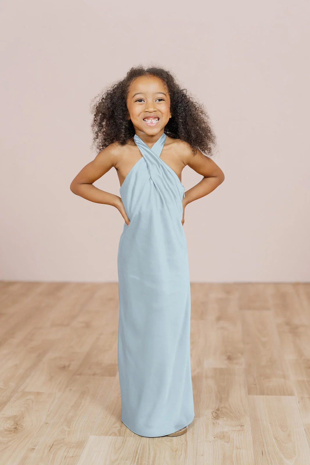 Kids Athena Satin Dress | Made To Order - Image 41