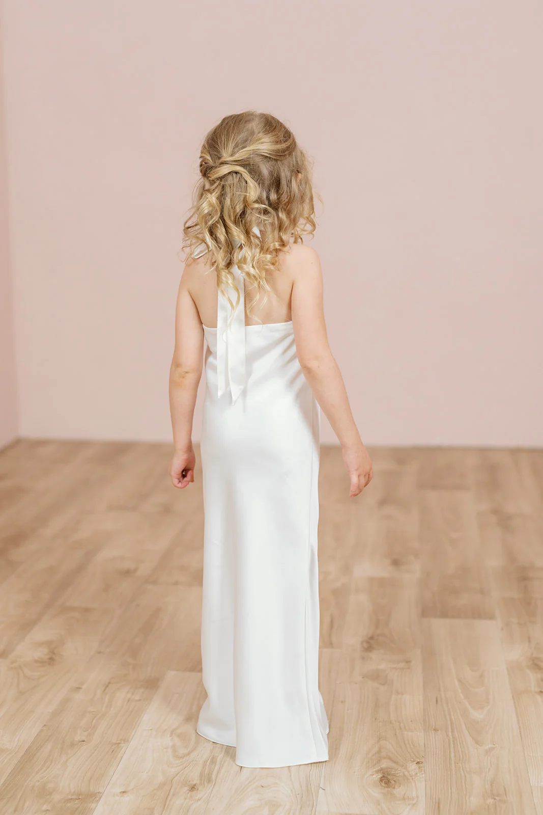 Kids Athena Satin Dress | Made To Order - Image 5