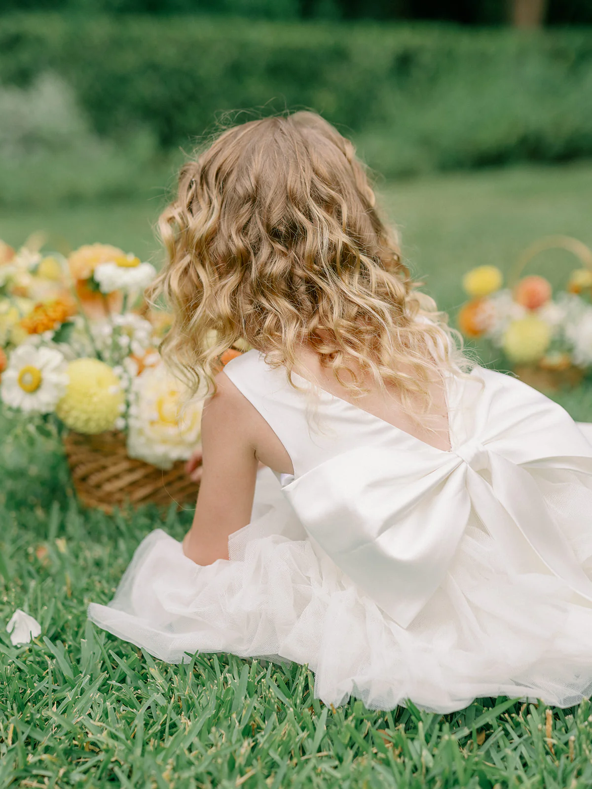 Kids Breely Satin + Tulle Dress | Made To Order - Image 5