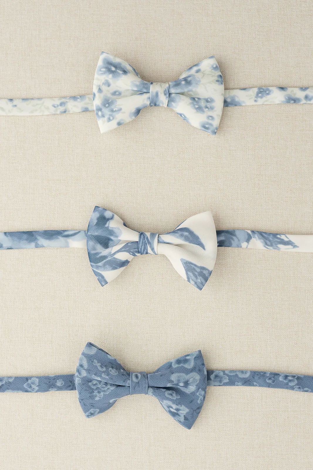 Kids Chiffon Floral Print Bowtie | Made To Order - Image 6