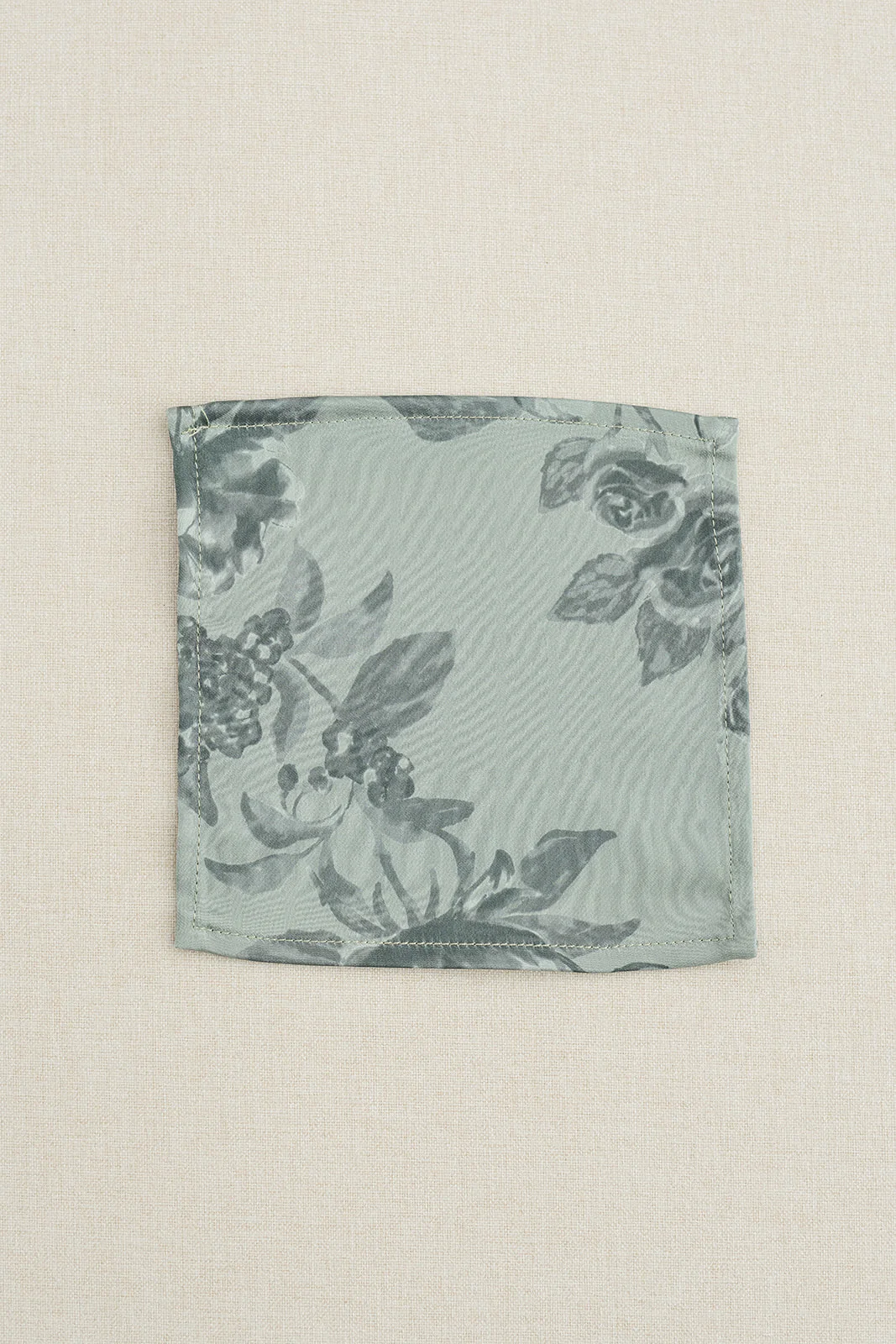 Kids Chiffon Floral Print Pocket Square | Made To Order - Image 3