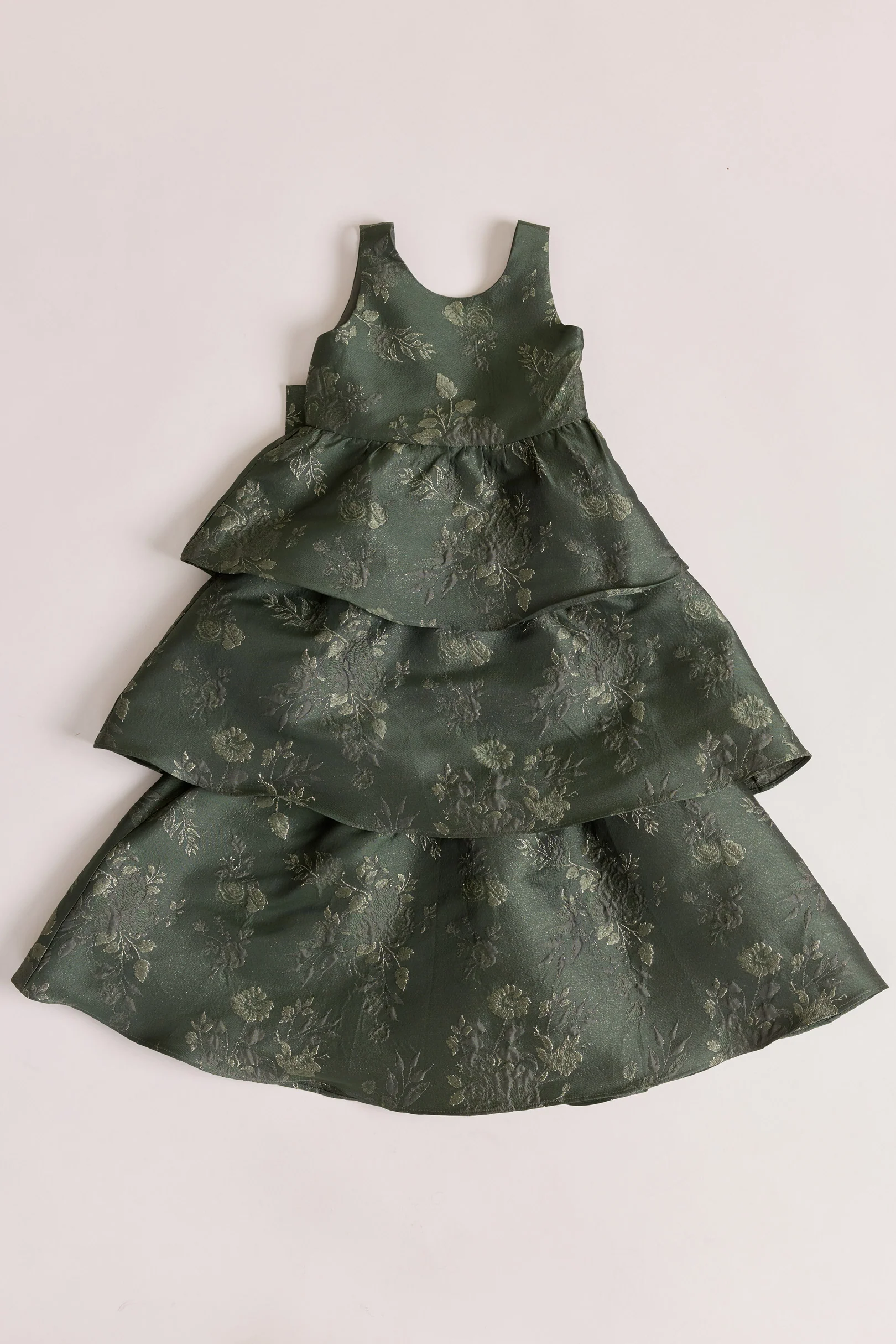 Kids Georgia Jacquard Dress | Made To Order - Image 23