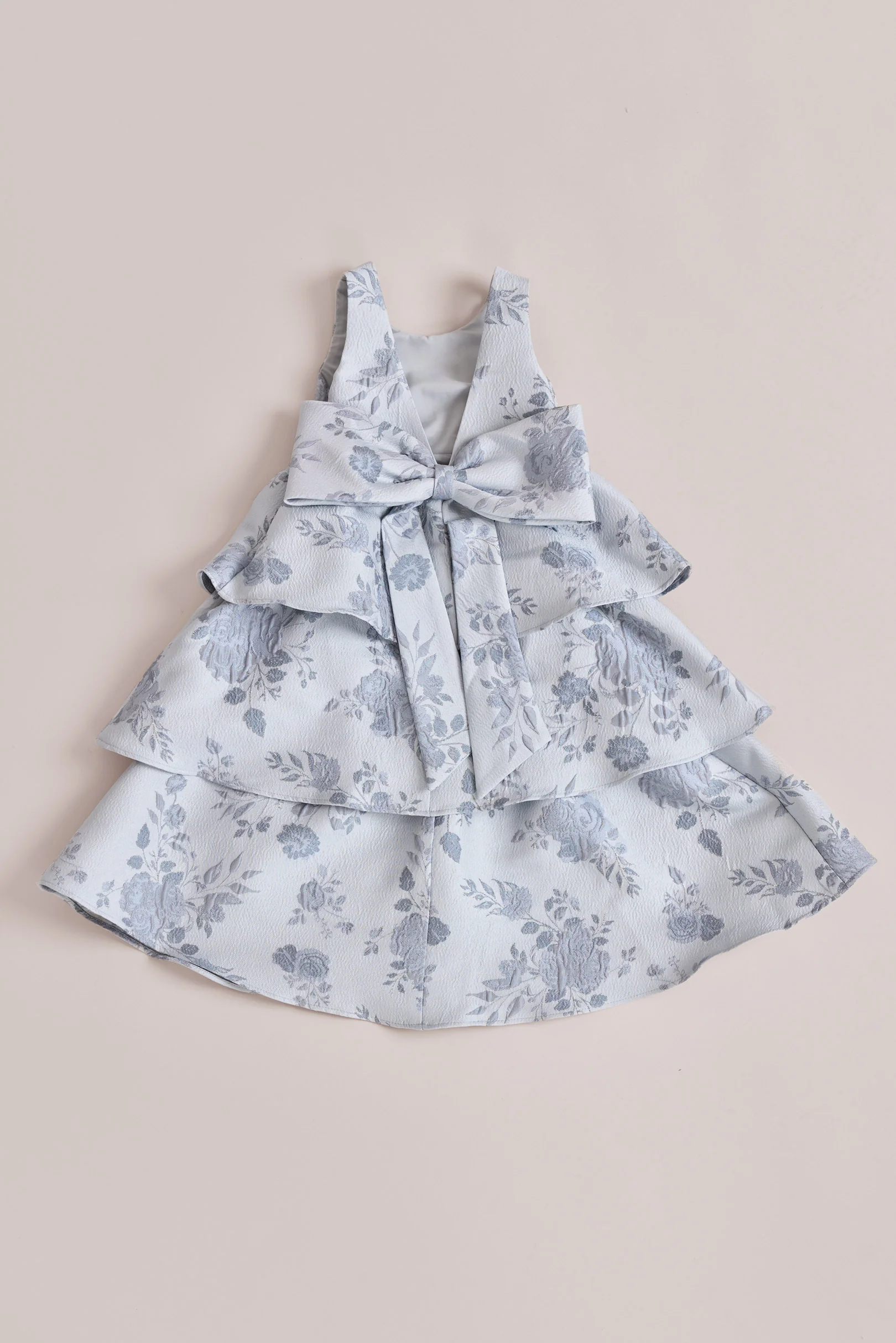 Kids Georgia Jacquard Dress | Made To Order - Image 9