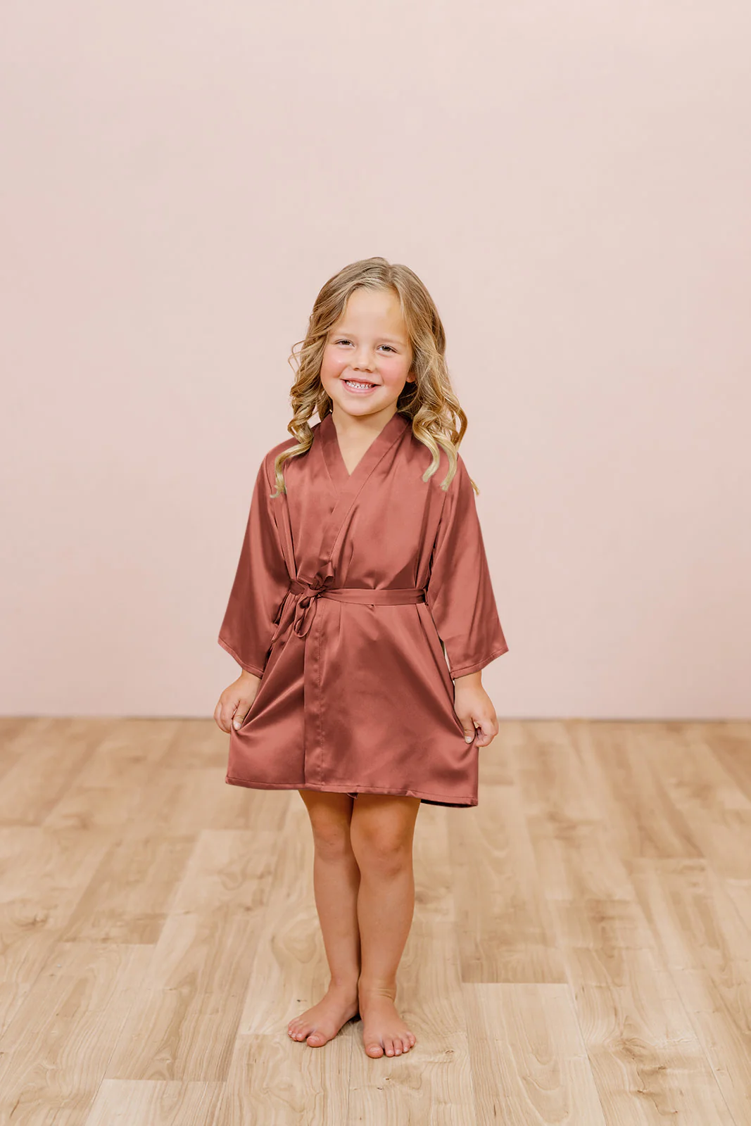 Kids Getting Ready Satin Robe | Made To Order - Image 10