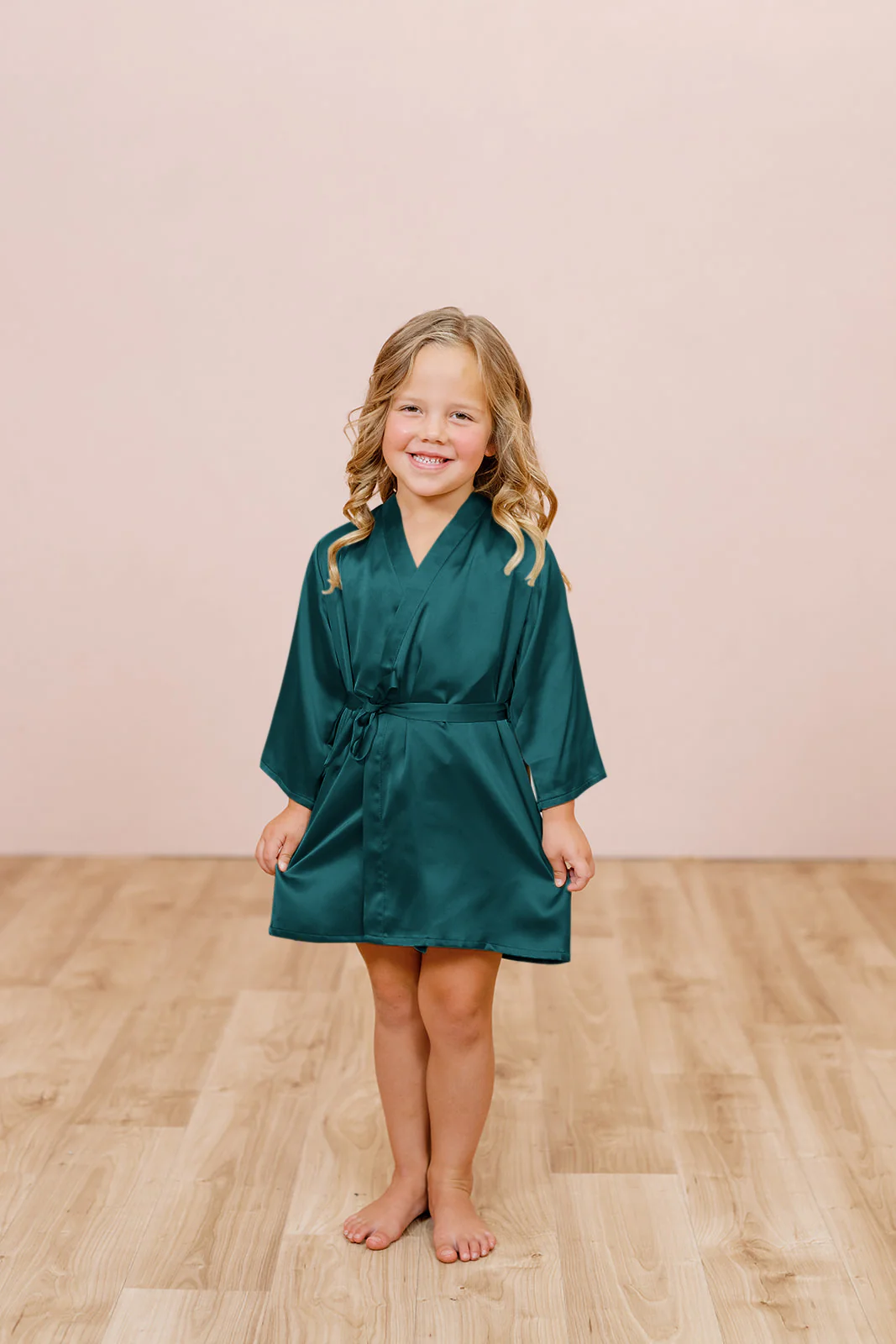 Kids Getting Ready Satin Robe | Made To Order - Image 11