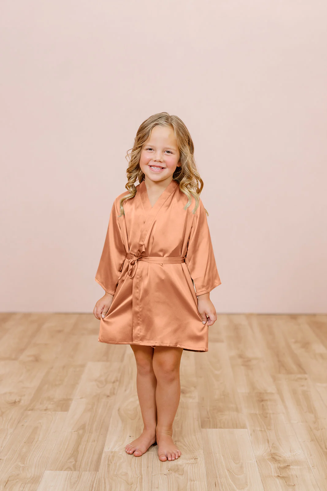 Kids Getting Ready Satin Robe | Made To Order - Image 12