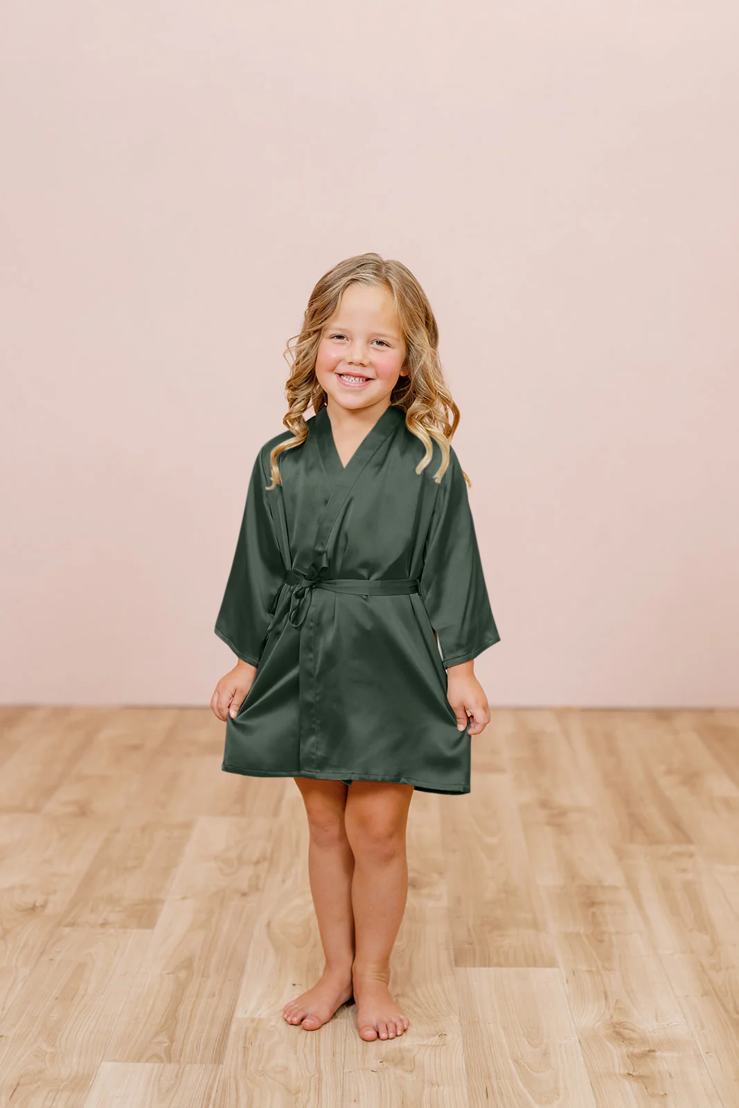 Kids Getting Ready Satin Robe | Made To Order - Image 13