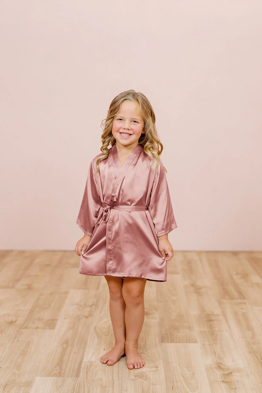 Kids Getting Ready Satin Robe | Made To Order - Image 14