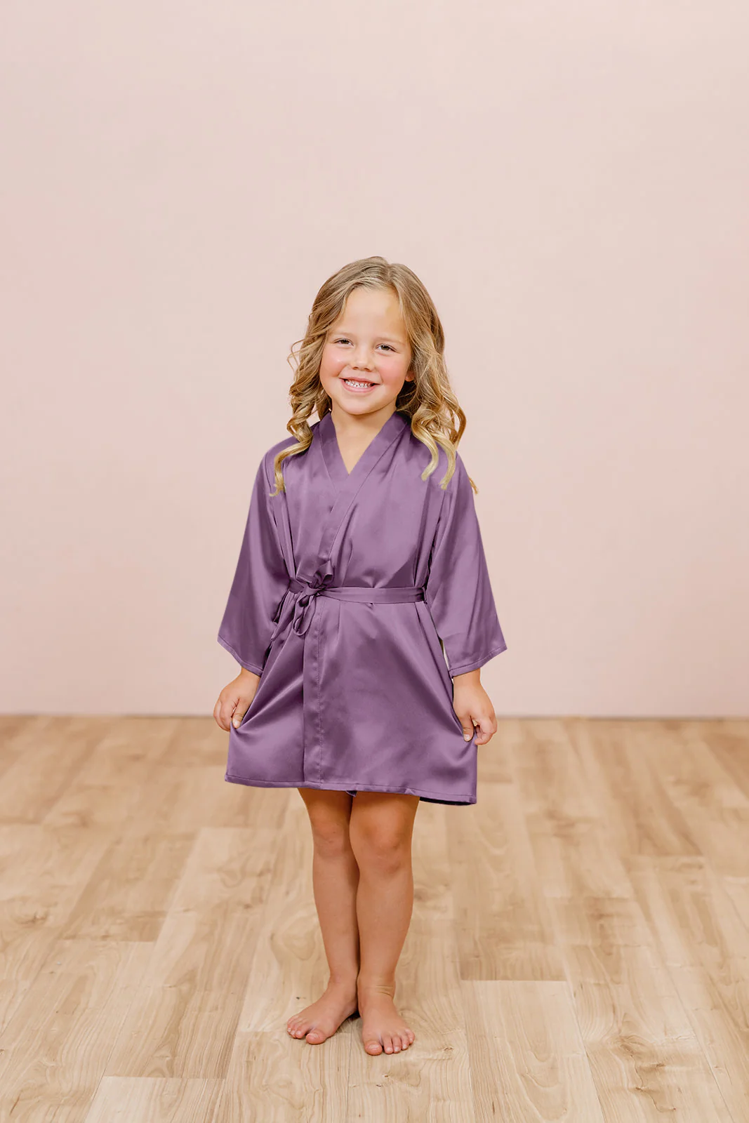 Kids Getting Ready Satin Robe | Made To Order - Image 15