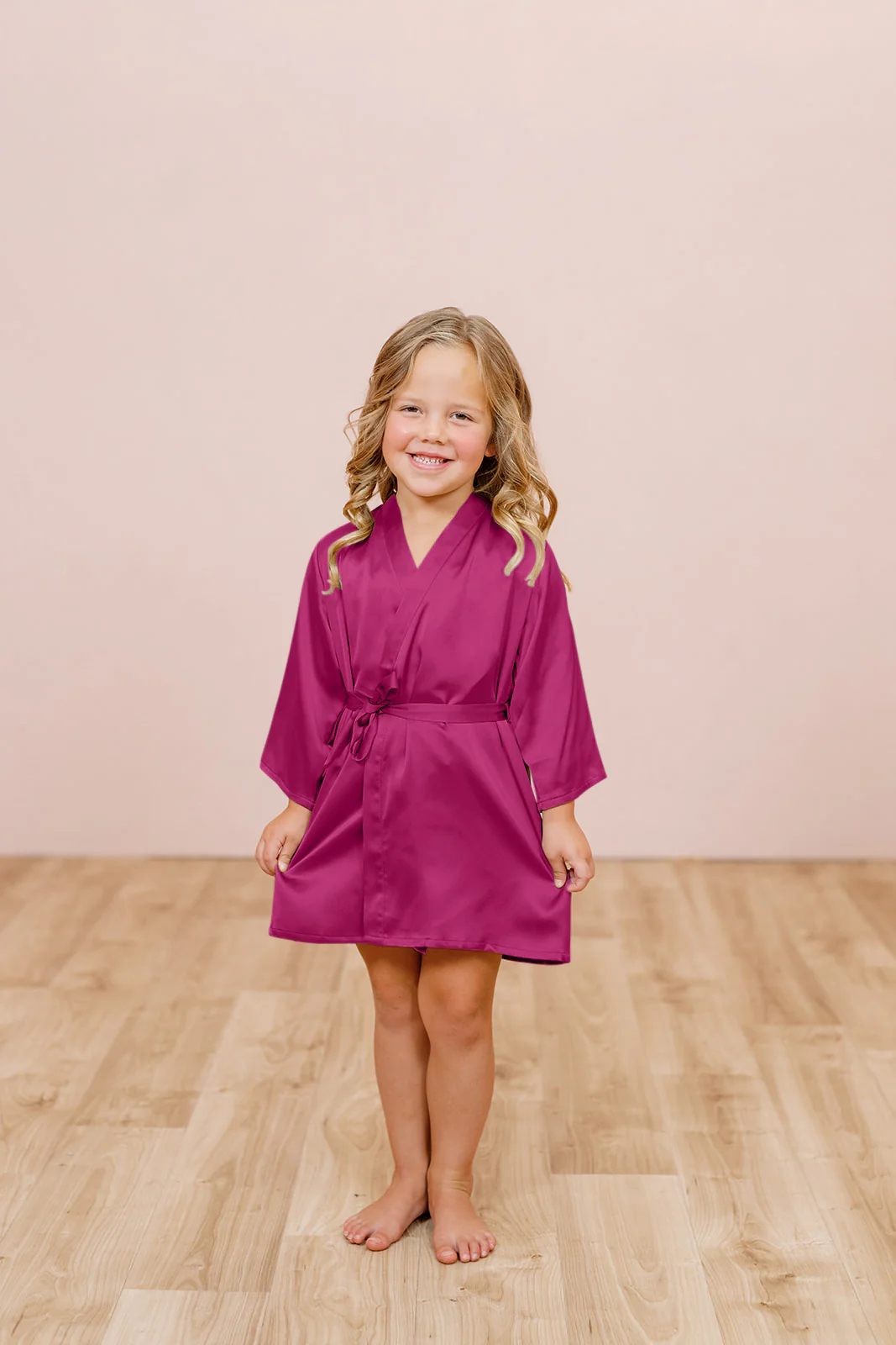 Kids Getting Ready Satin Robe | Made To Order - Image 17