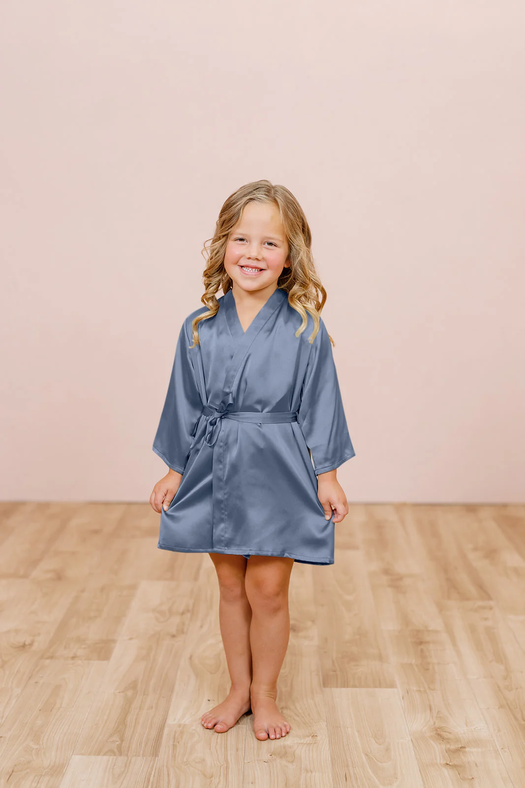 Kids Getting Ready Satin Robe | Made To Order - Image 22