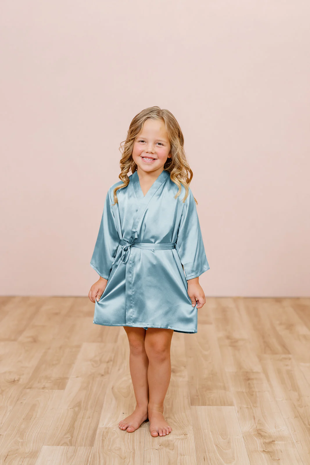 Kids Getting Ready Satin Robe | Made To Order - Image 23