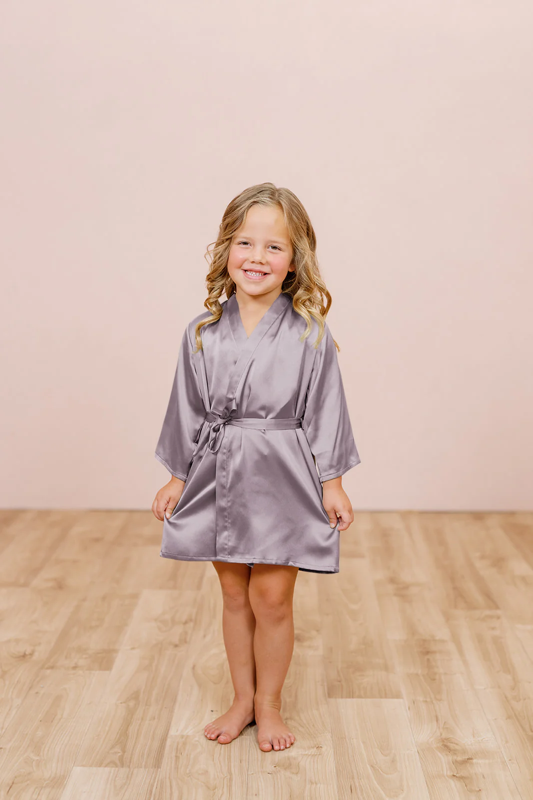 Kids Getting Ready Satin Robe | Made To Order - Image 24