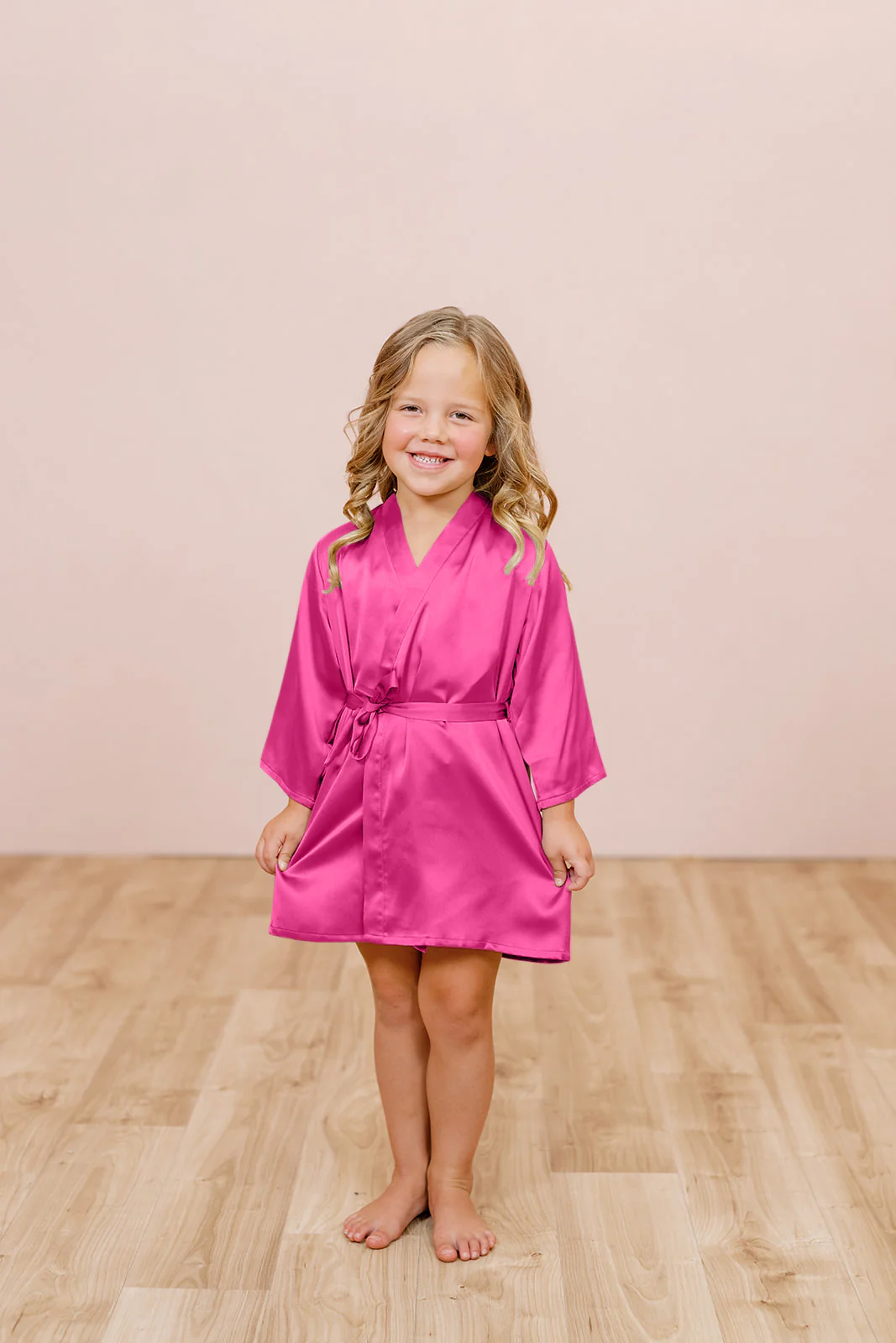 Kids Getting Ready Satin Robe | Made To Order - Image 26