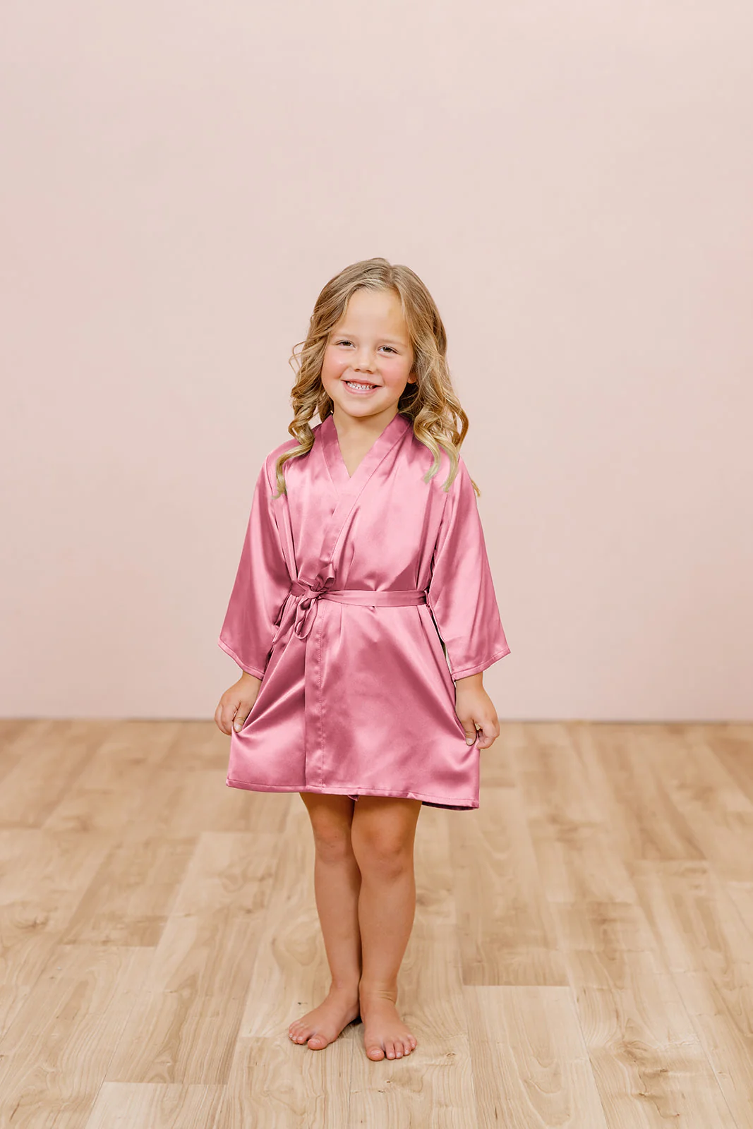 Kids Getting Ready Satin Robe | Made To Order - Image 31
