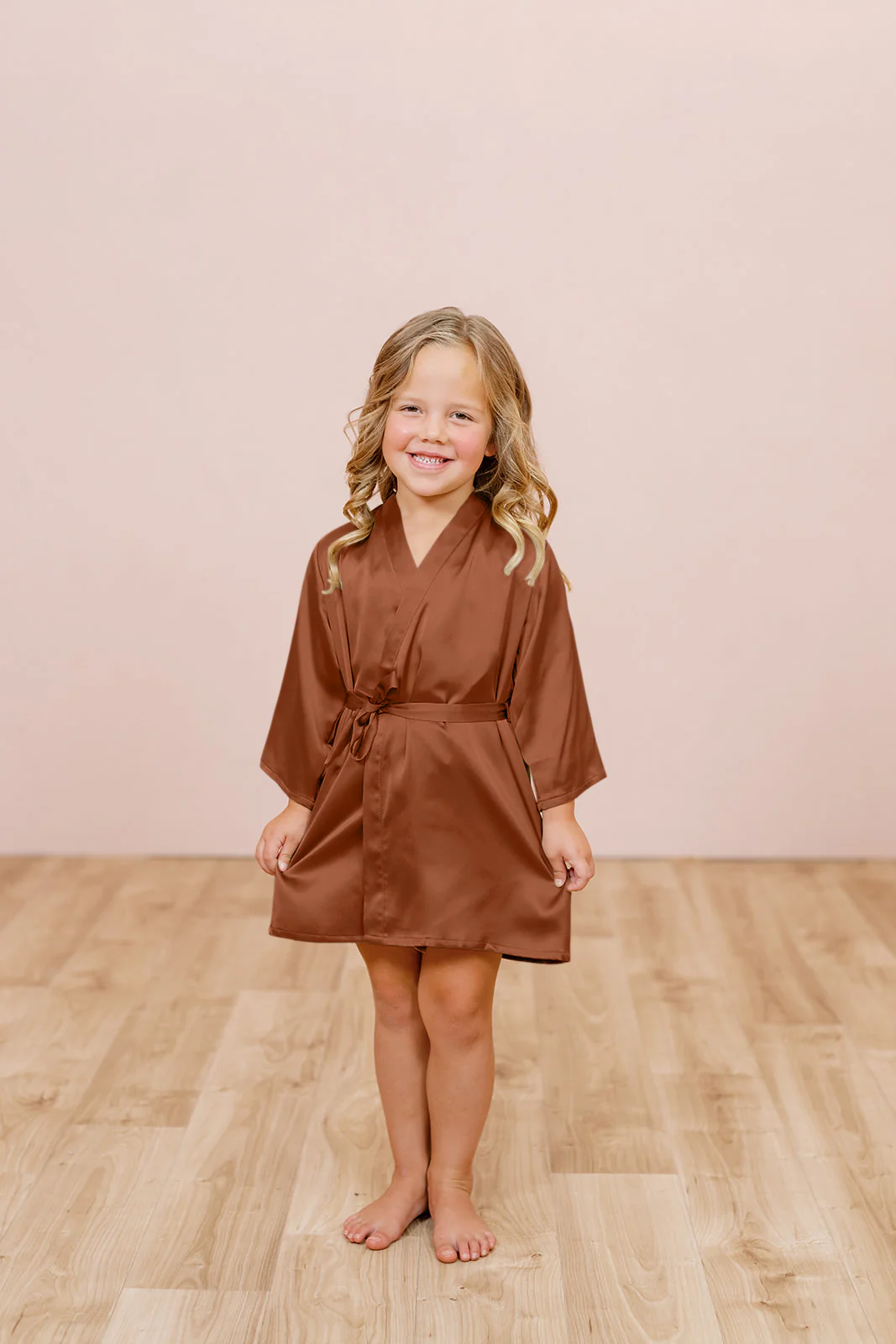 Kids Getting Ready Satin Robe | Made To Order - Image 32