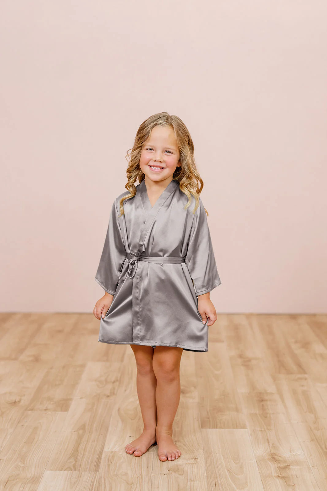 Kids Getting Ready Satin Robe | Made To Order - Image 34
