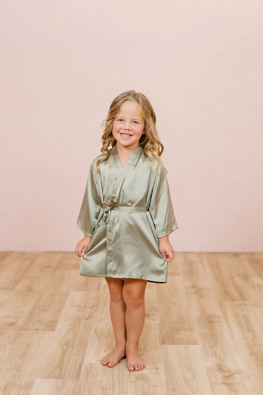 Kids Getting Ready Satin Robe | Made To Order - Image 38