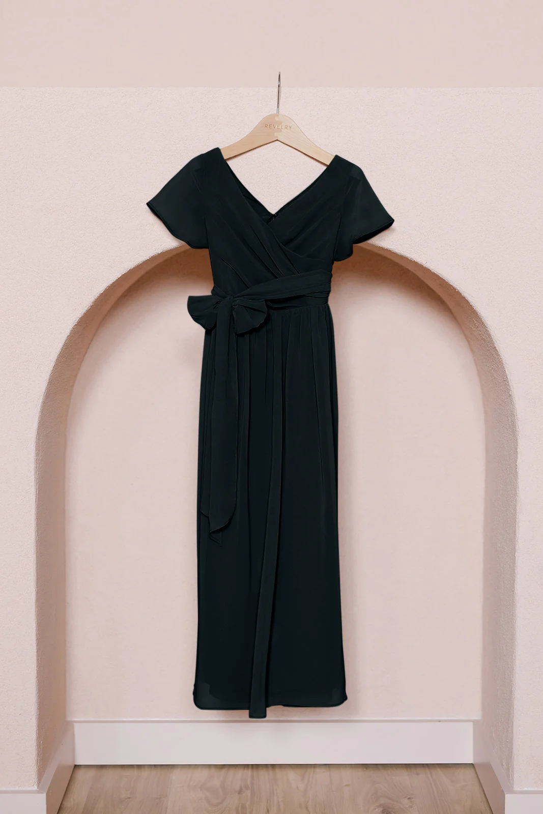 Kids Harper Chiffon Faux Wrap Dress | Made To Order - Image 8