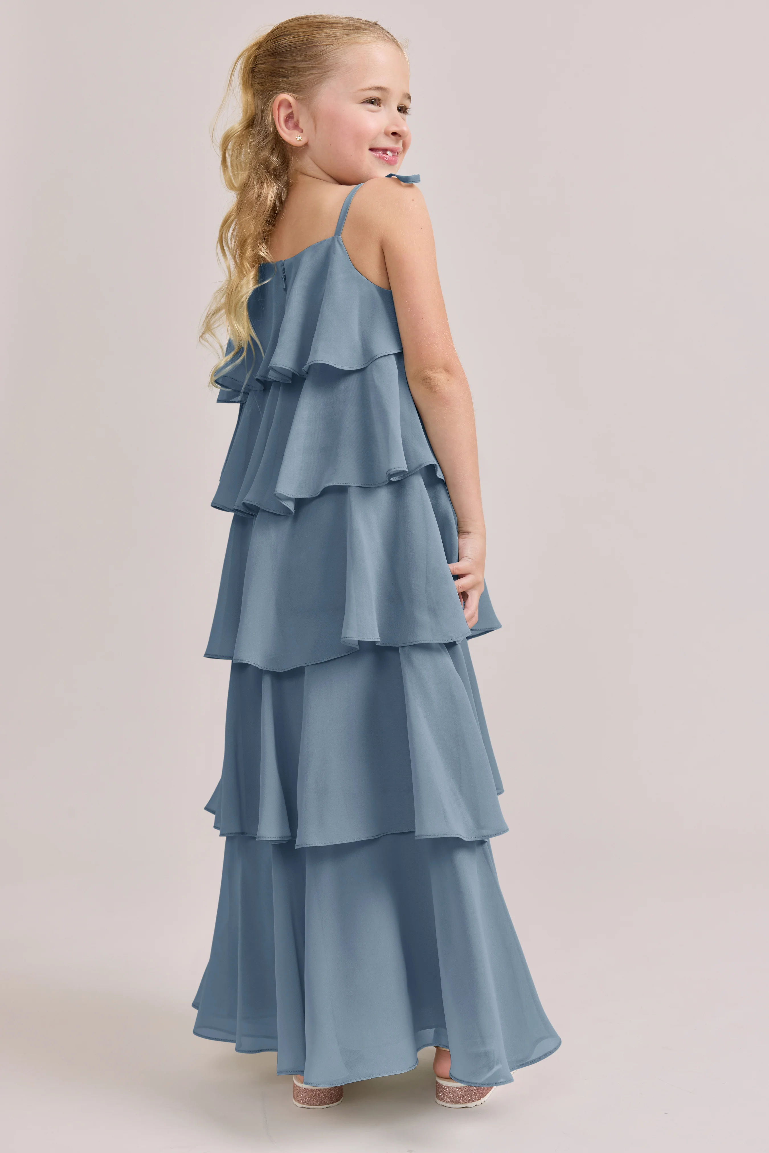 Kids June Chiffon Dress | Made To Order - Image 100