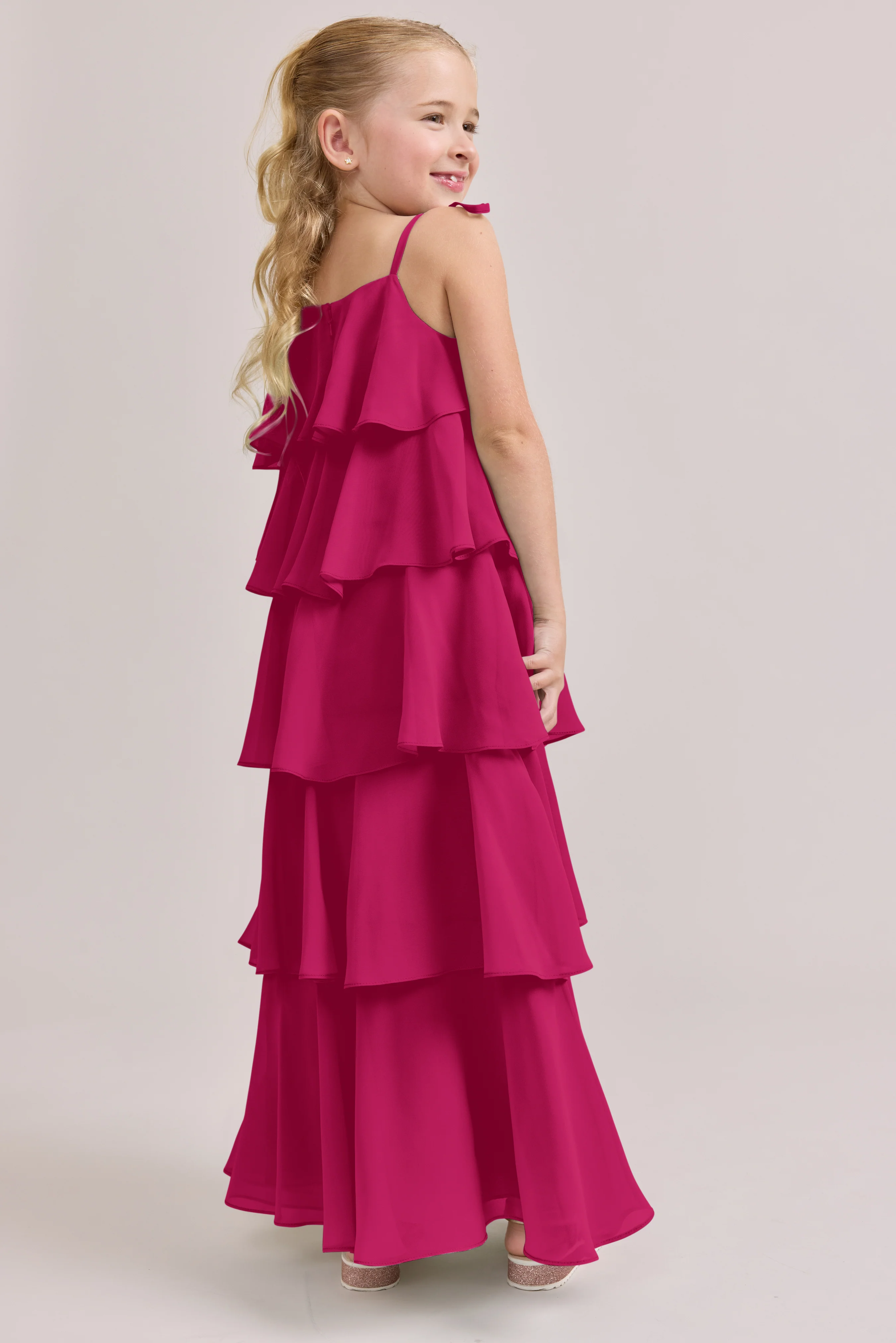 Kids June Chiffon Dress | Made To Order - Image 101