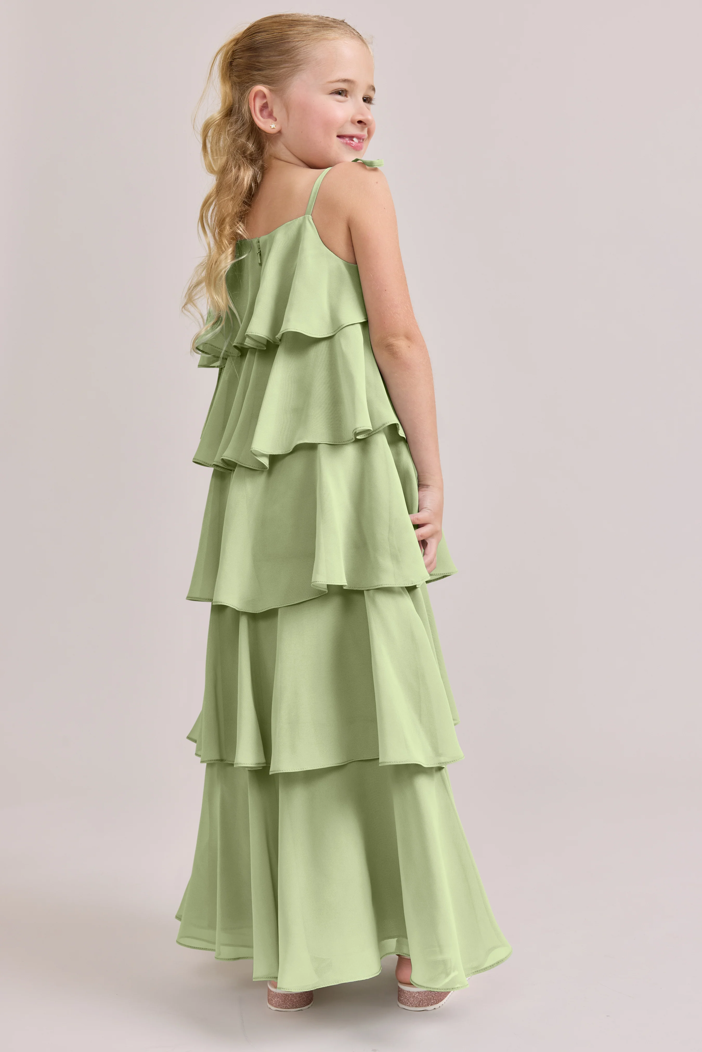 Kids June Chiffon Dress | Made To Order - Image 106