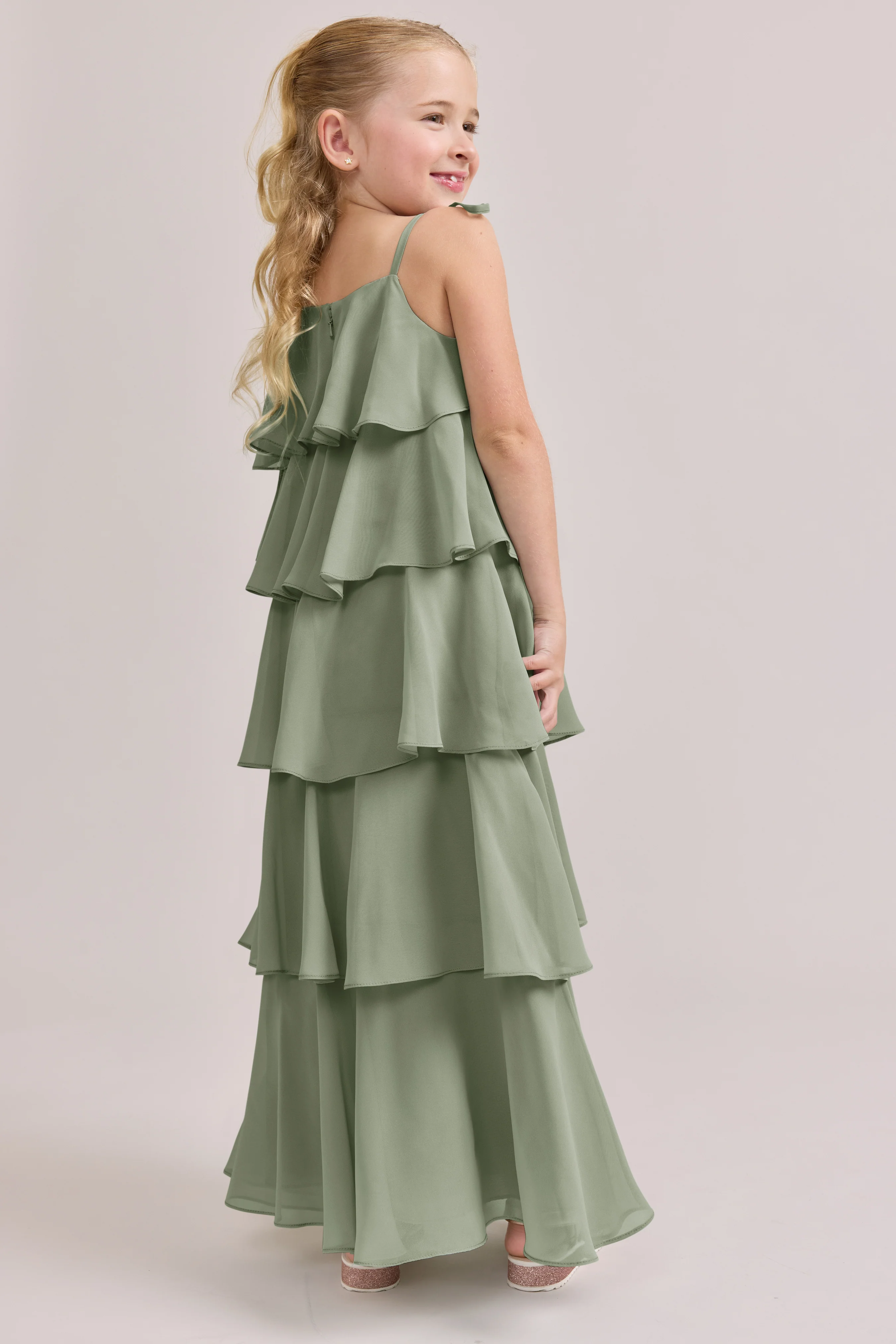 Kids June Chiffon Dress | Made To Order - Image 108