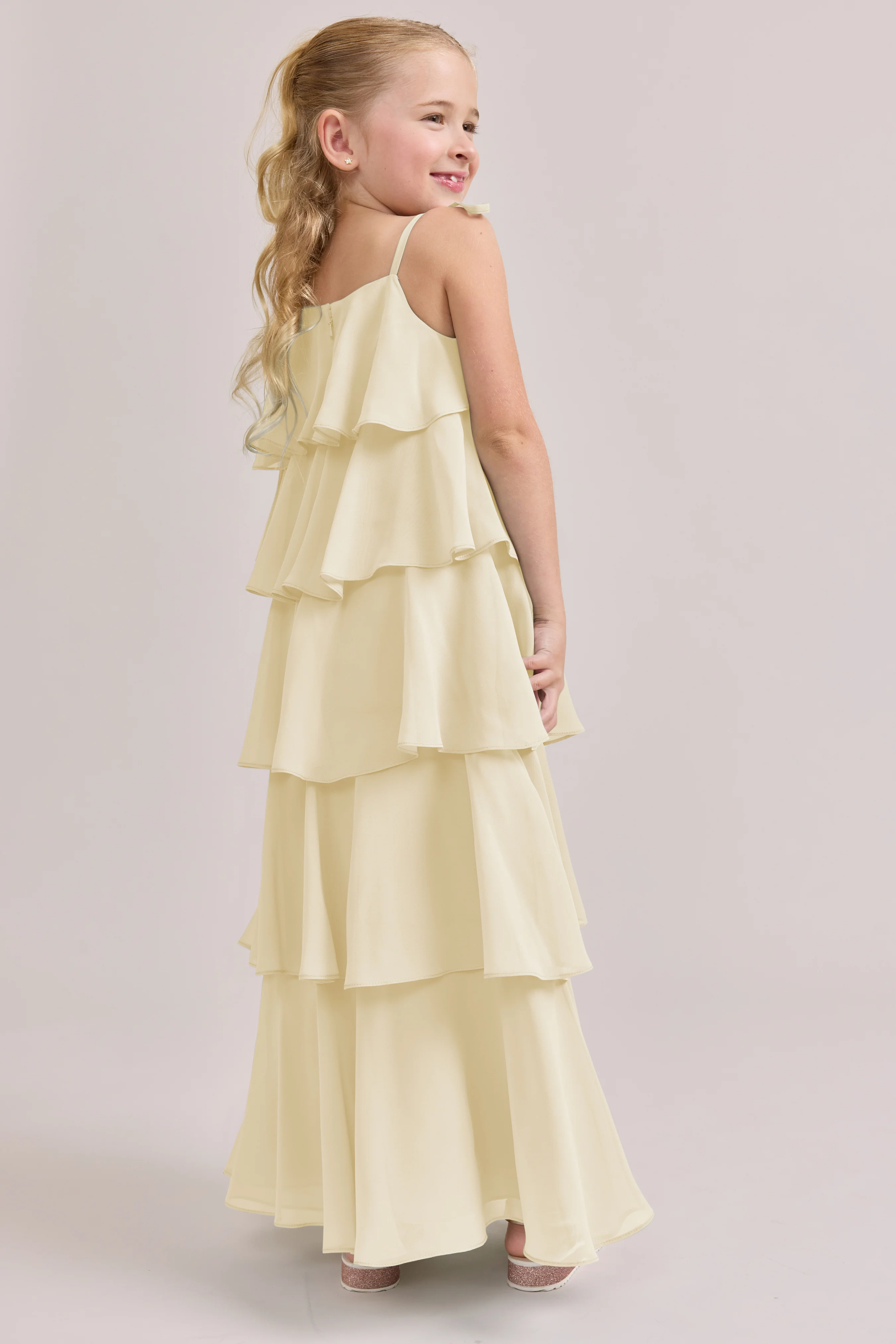 Kids June Chiffon Dress | Made To Order - Image 110