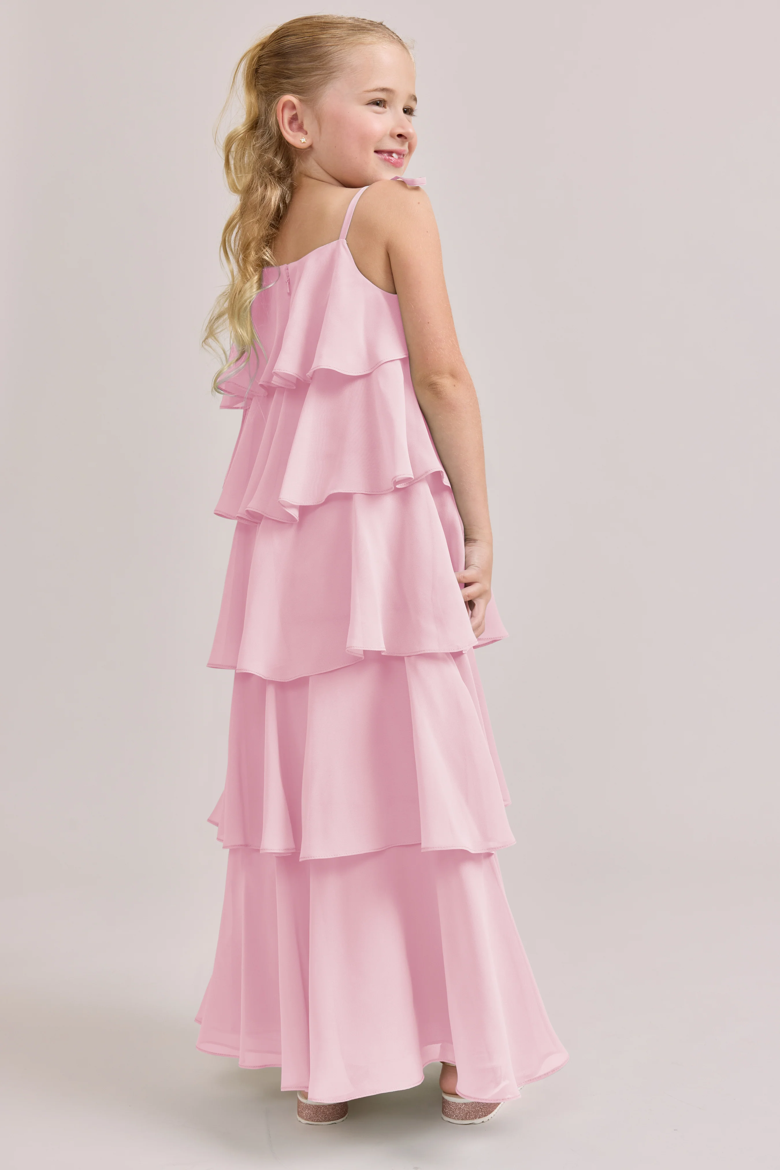 Kids June Chiffon Dress | Made To Order - Image 111