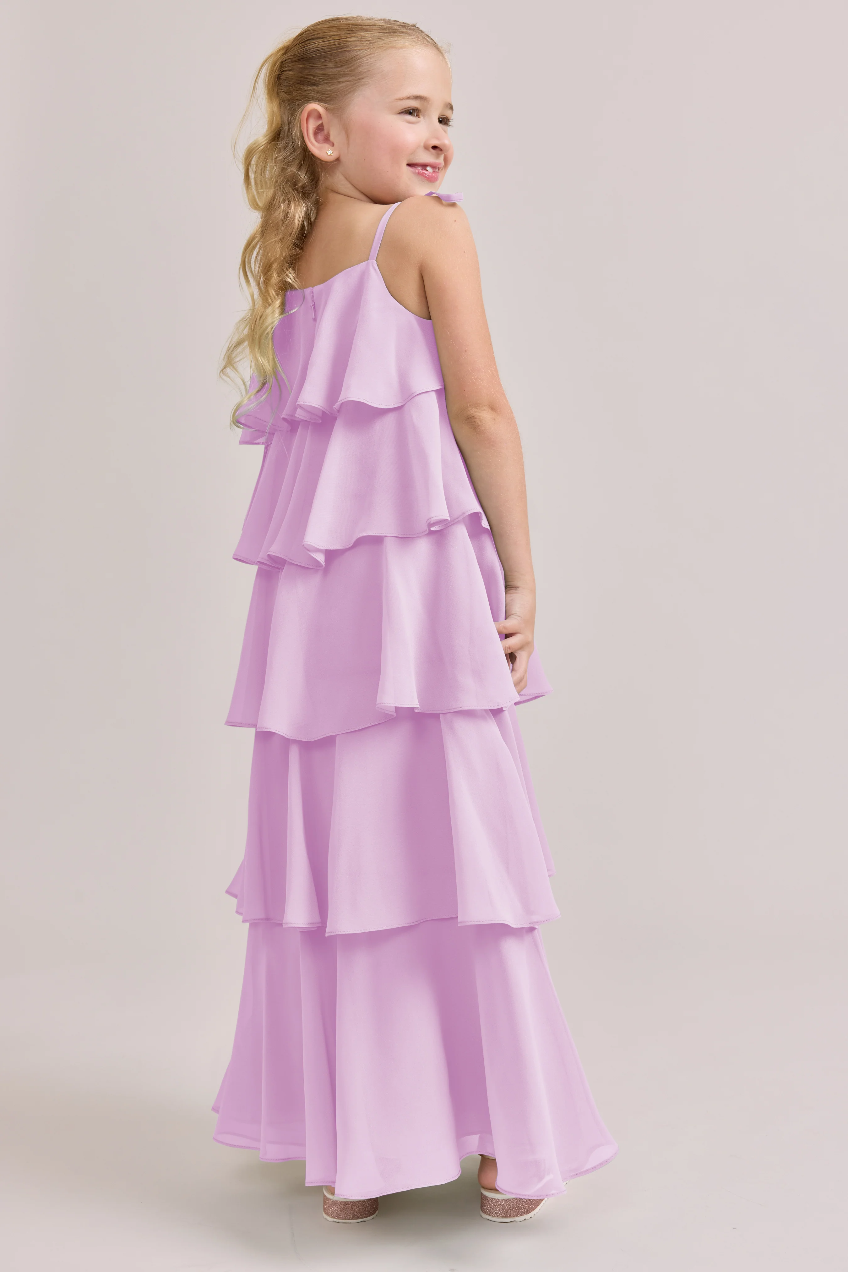 Kids June Chiffon Dress | Made To Order - Image 114