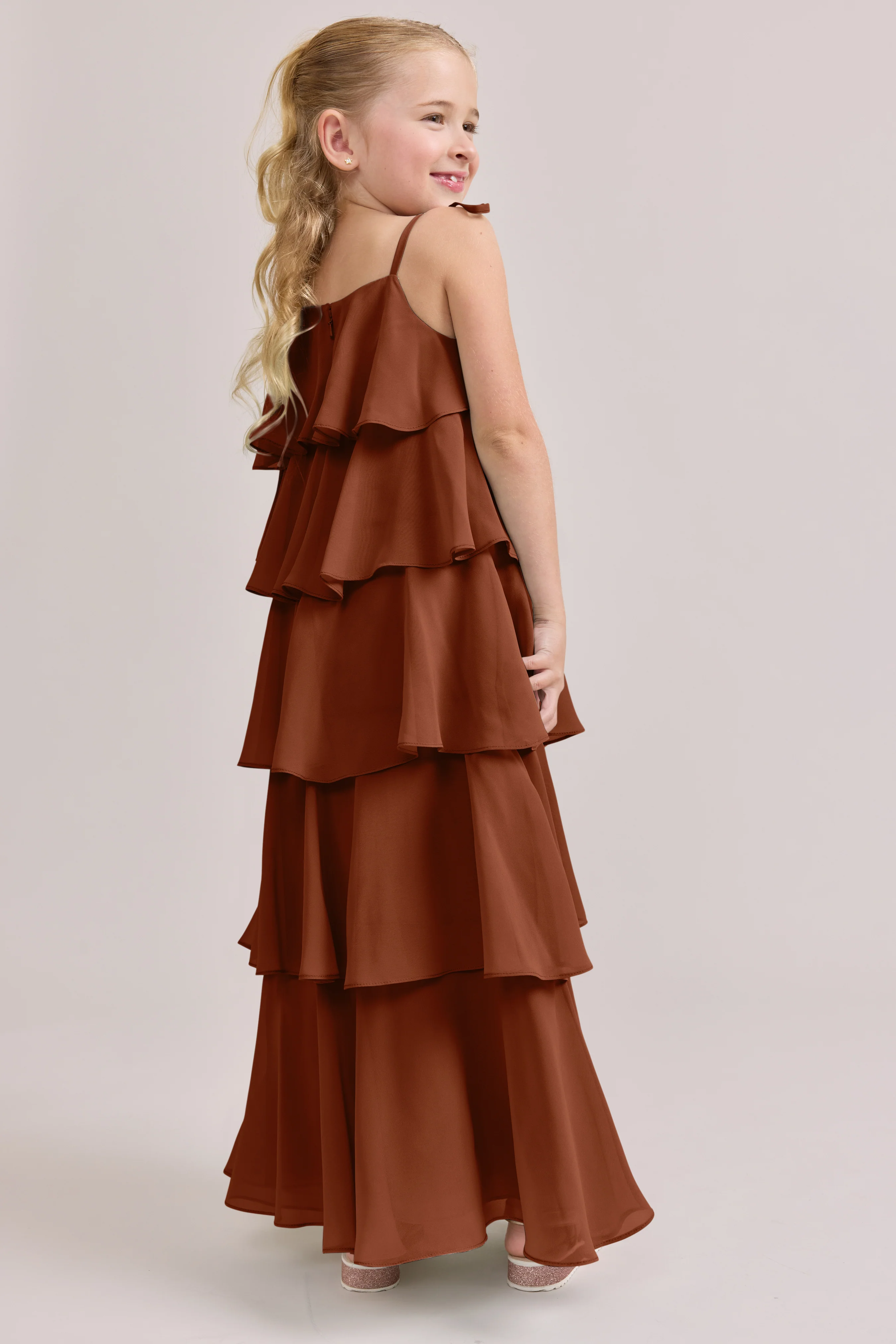 Kids June Chiffon Dress | Made To Order - Image 119