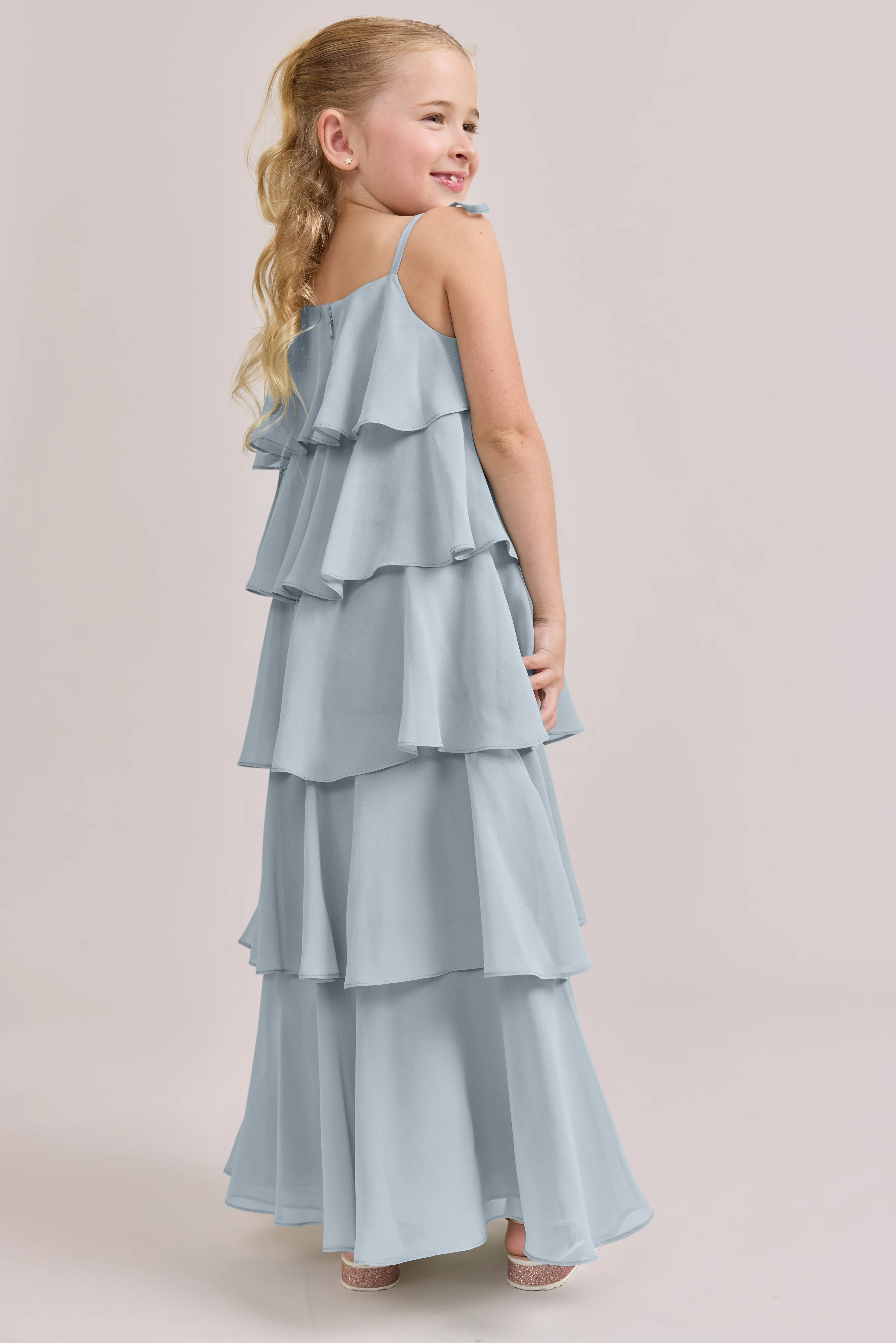 Kids June Chiffon Dress | Made To Order - Image 121