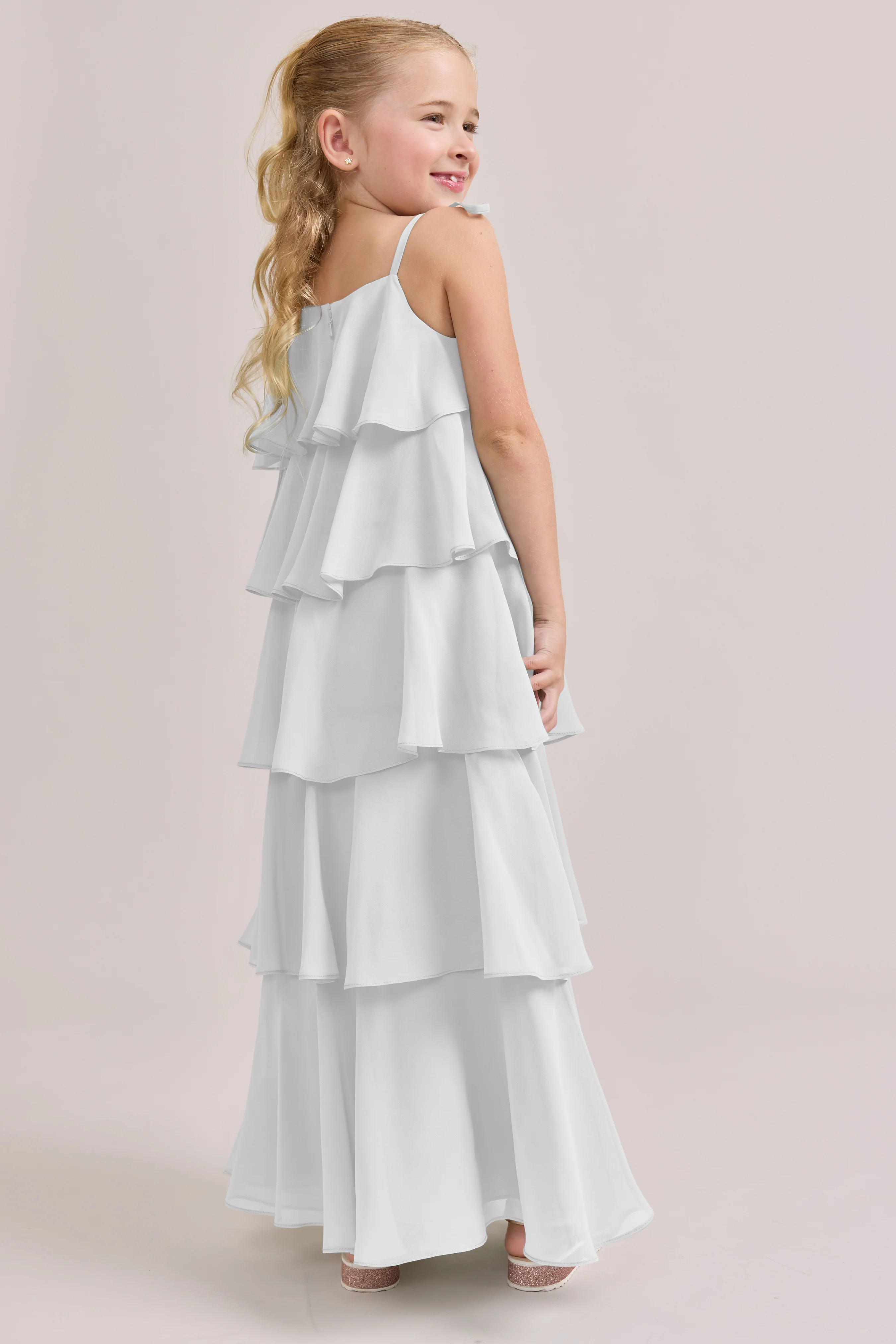 Kids June Chiffon Dress | Made To Order - Image 122