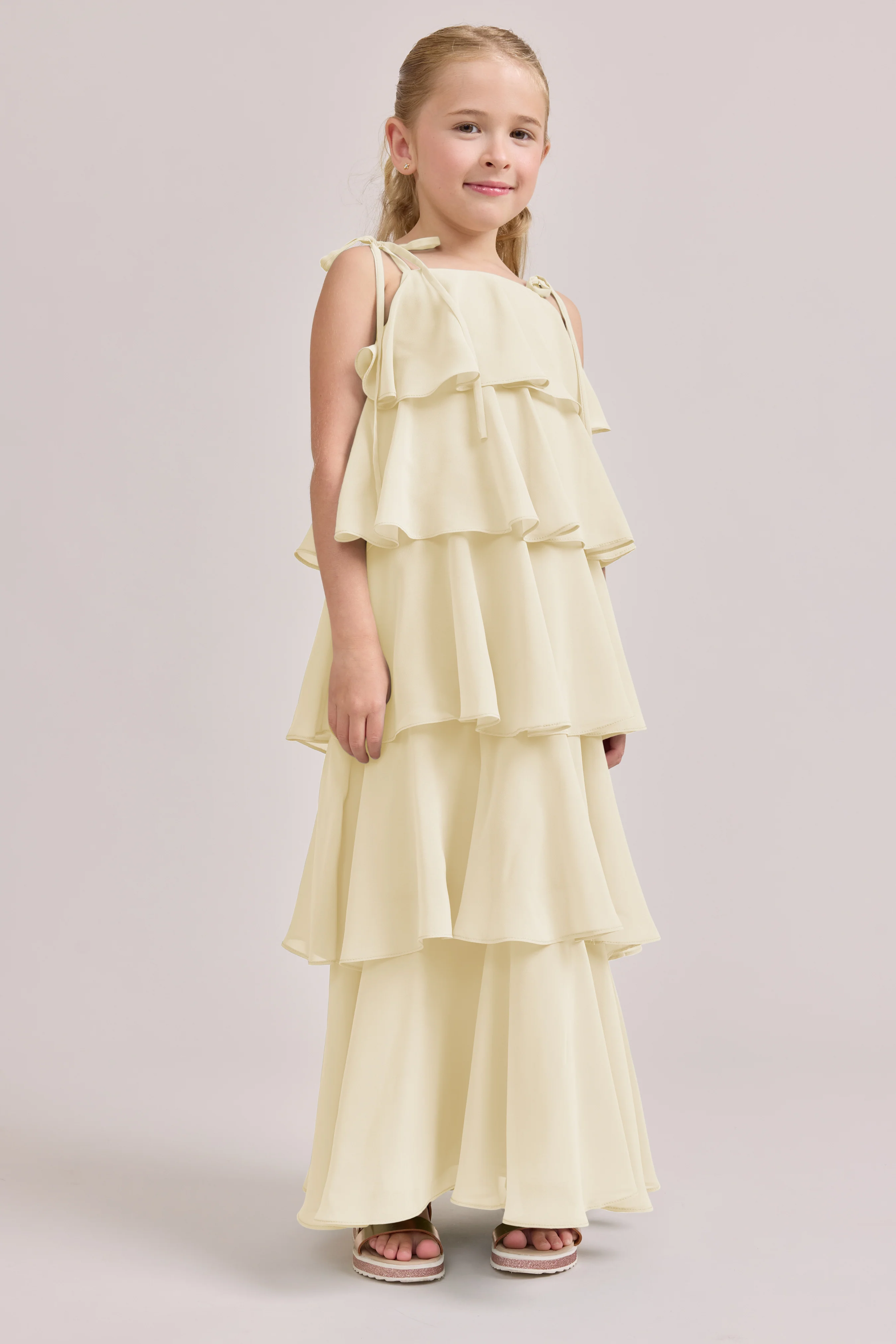 Kids June Chiffon Dress | Made To Order - Image 124