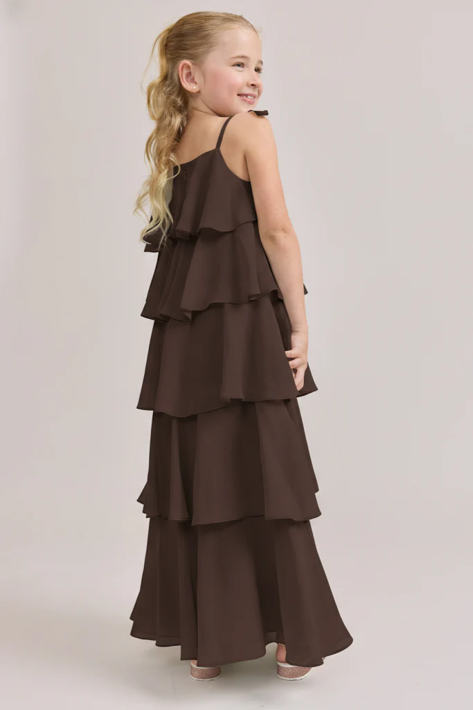 Kids June Chiffon Dress | Made To Order - Image 128