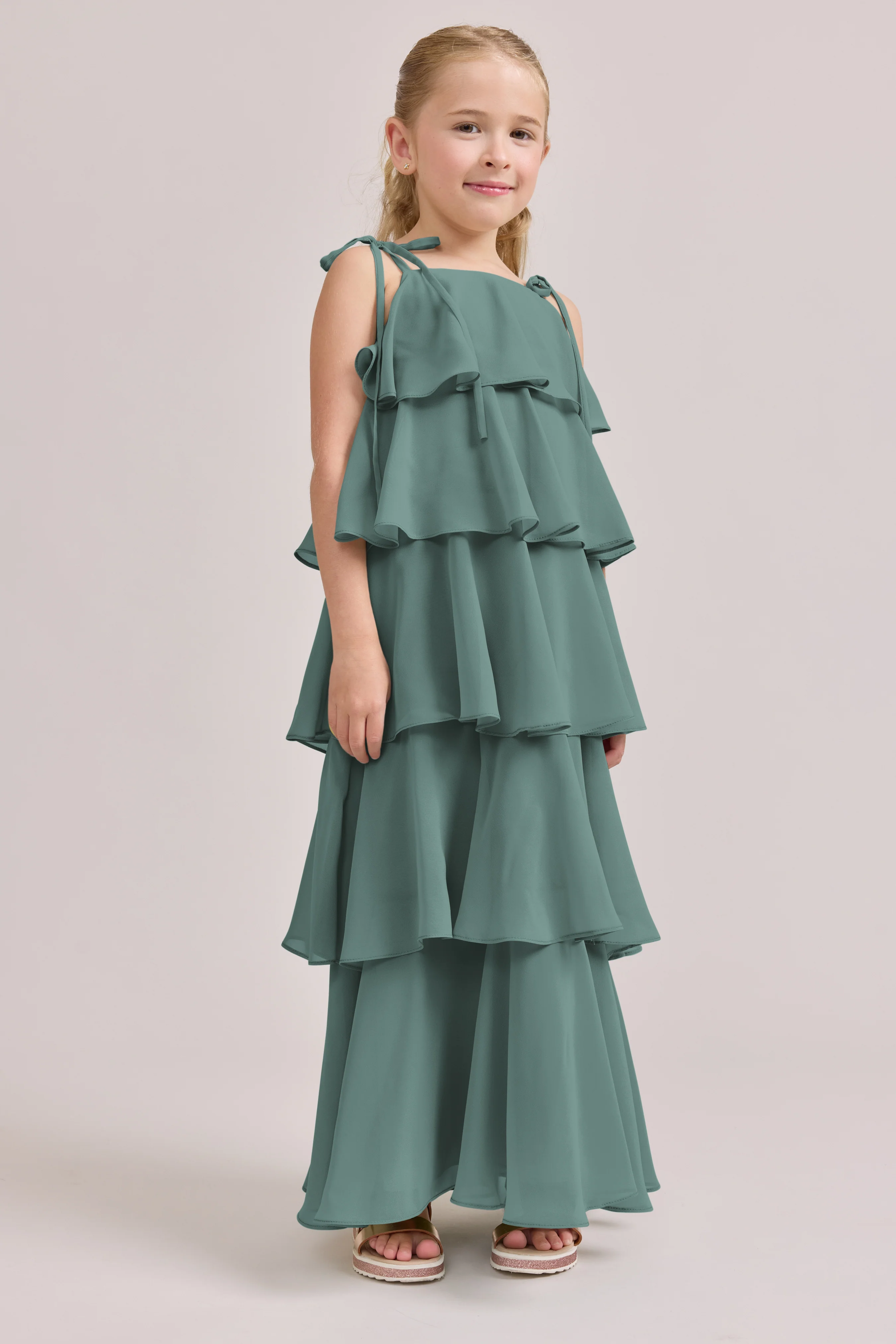 Kids June Chiffon Dress | Made To Order - Image 16